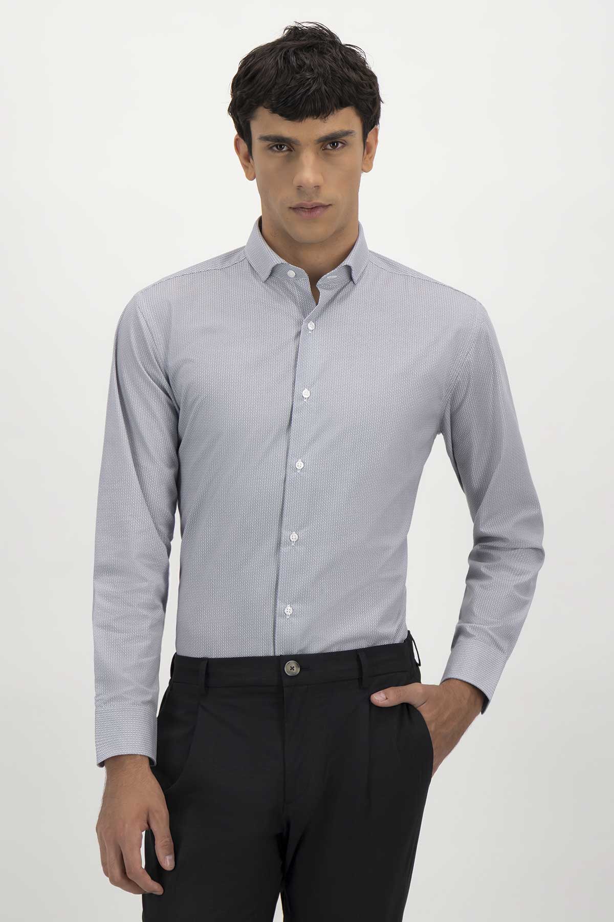 Camisa Casual Slim Fit Lmental