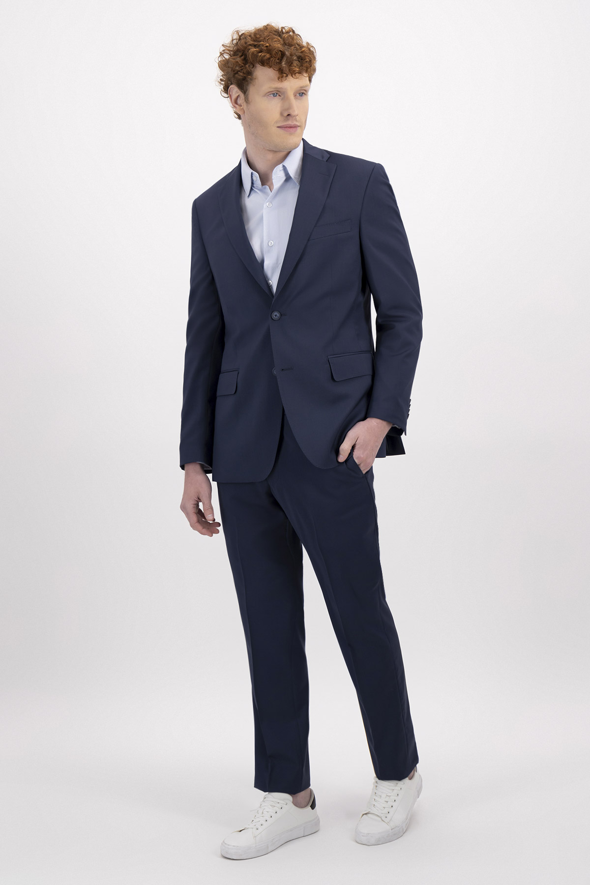 TRAJE FRESCO DI LANA CONTEMPORARY FIT LAMBERTI