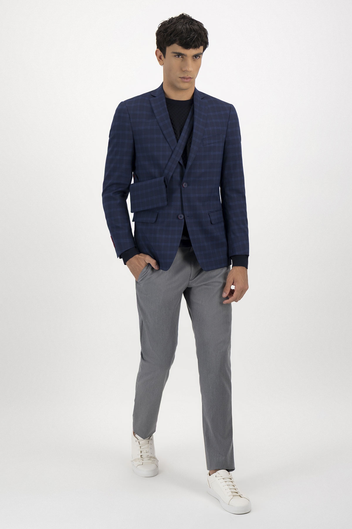 Saco Metro Jacket Slim Fit Sonneti image number 3