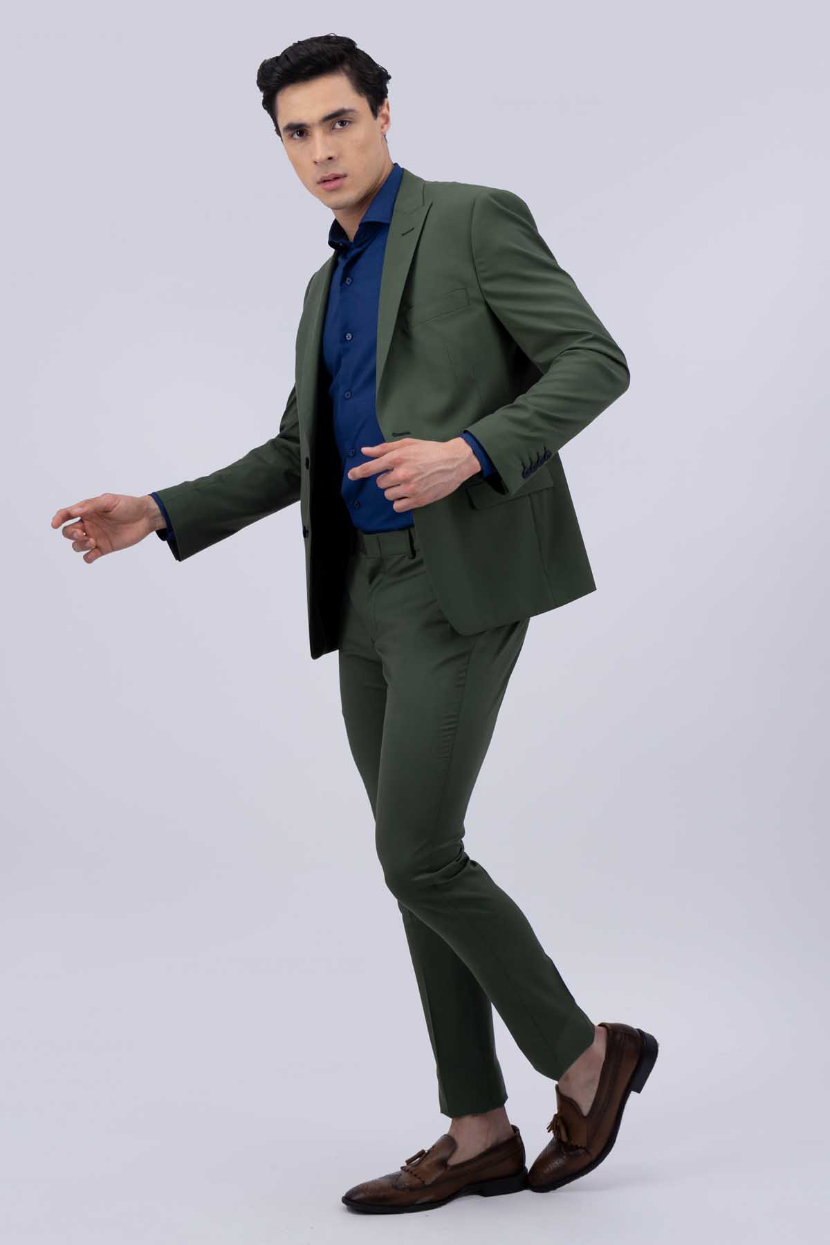 SACO SEPARATE BAMBOO FIBER SKINNY FIT LMENTAL image number 0