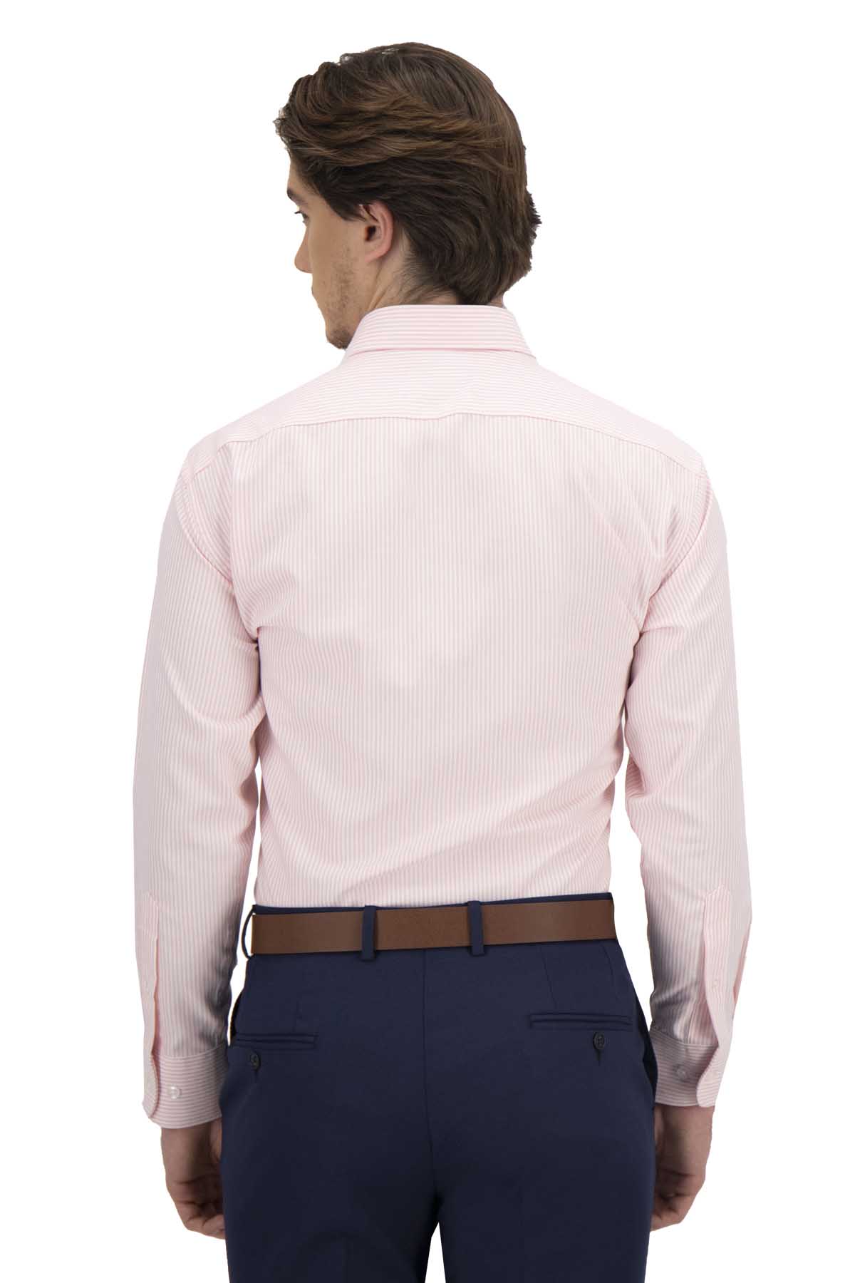 CAMISA VESTIR ROSA PASTEL CONTEMPORARY FIT LAMBERTI image number 2