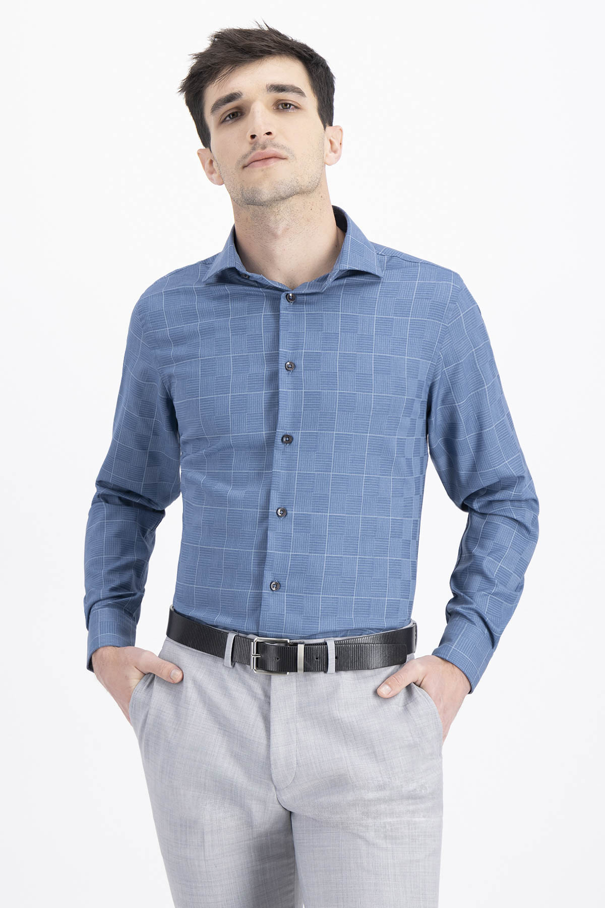 CAMISA FORMAL SKINNY FIT LMENTAL image number 1