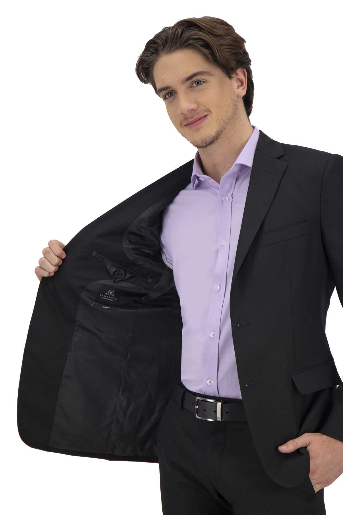TRAJE SLIM FIT LAMBERTI image number 2