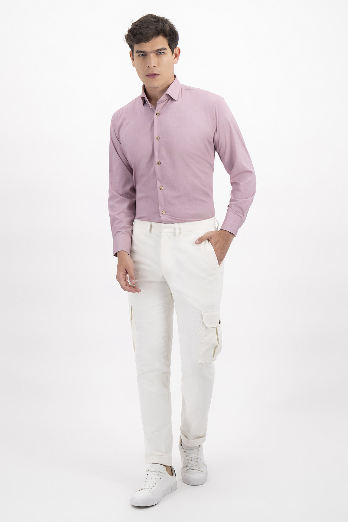 PANTALÓN CASUAL SLIM FIT LAMBERTI image number 2
