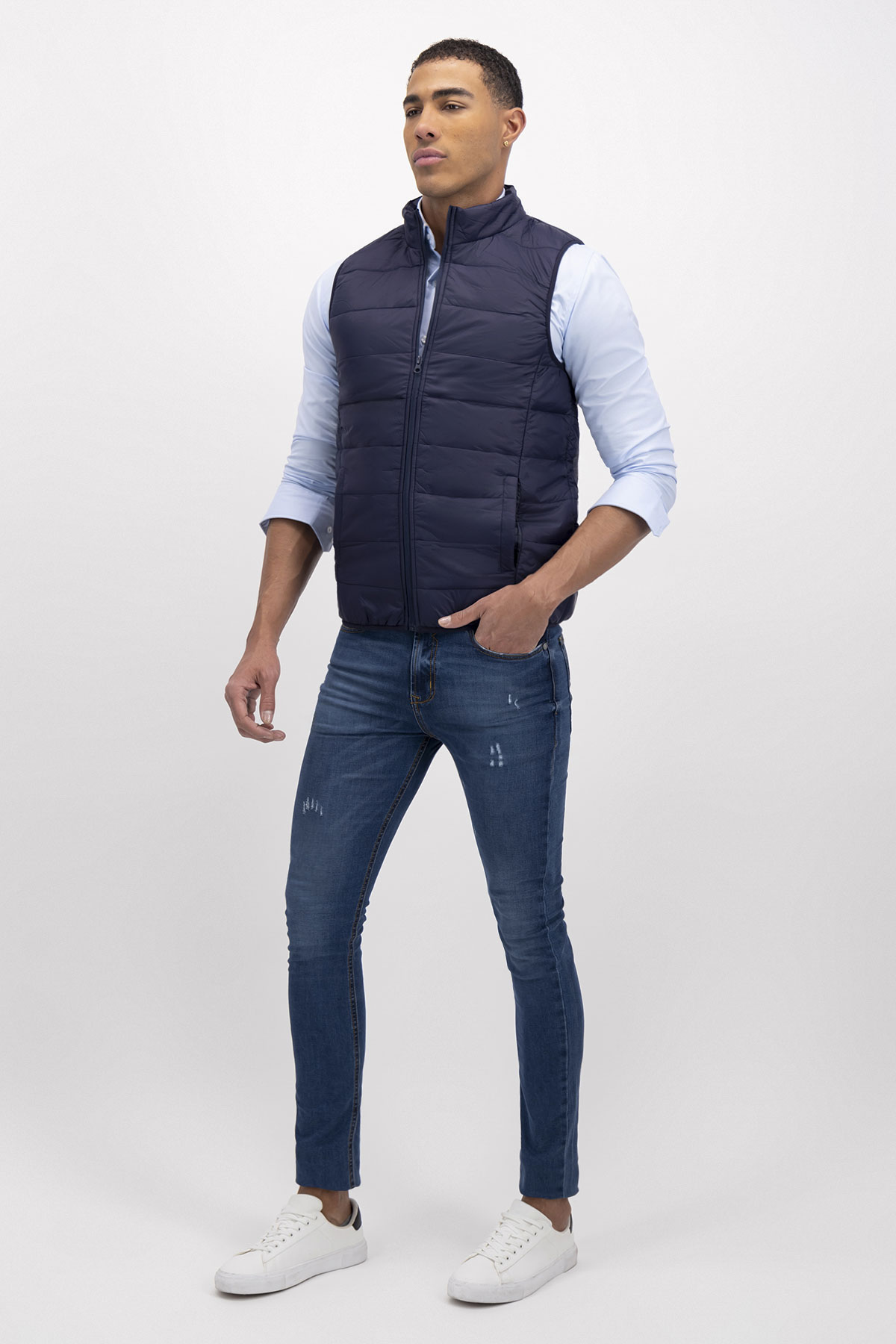 CHALECO CASUAL SLIM FIT SONNETI image number 3