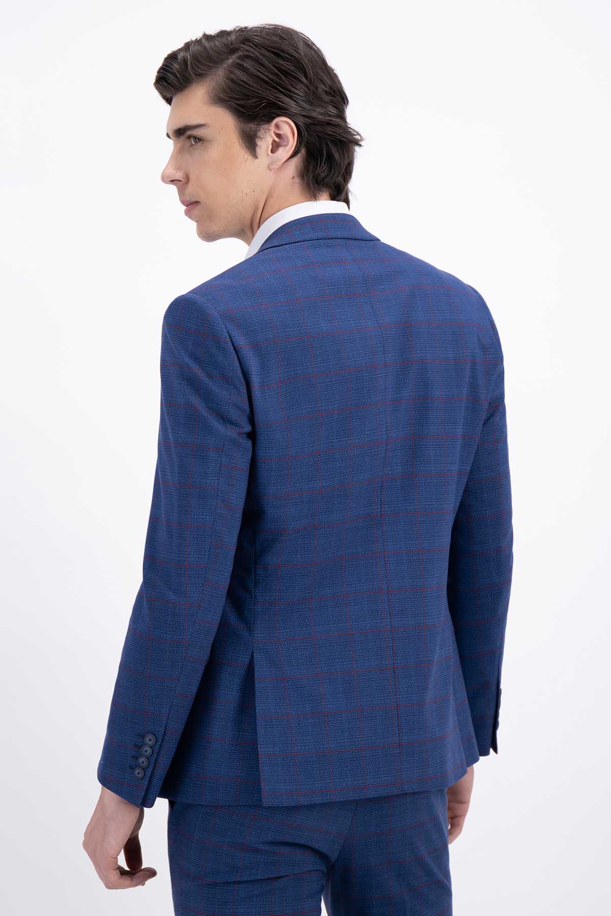 SACO SEPARATE AZUL COBALTO SKINNY FIT LMENTAL image number 2