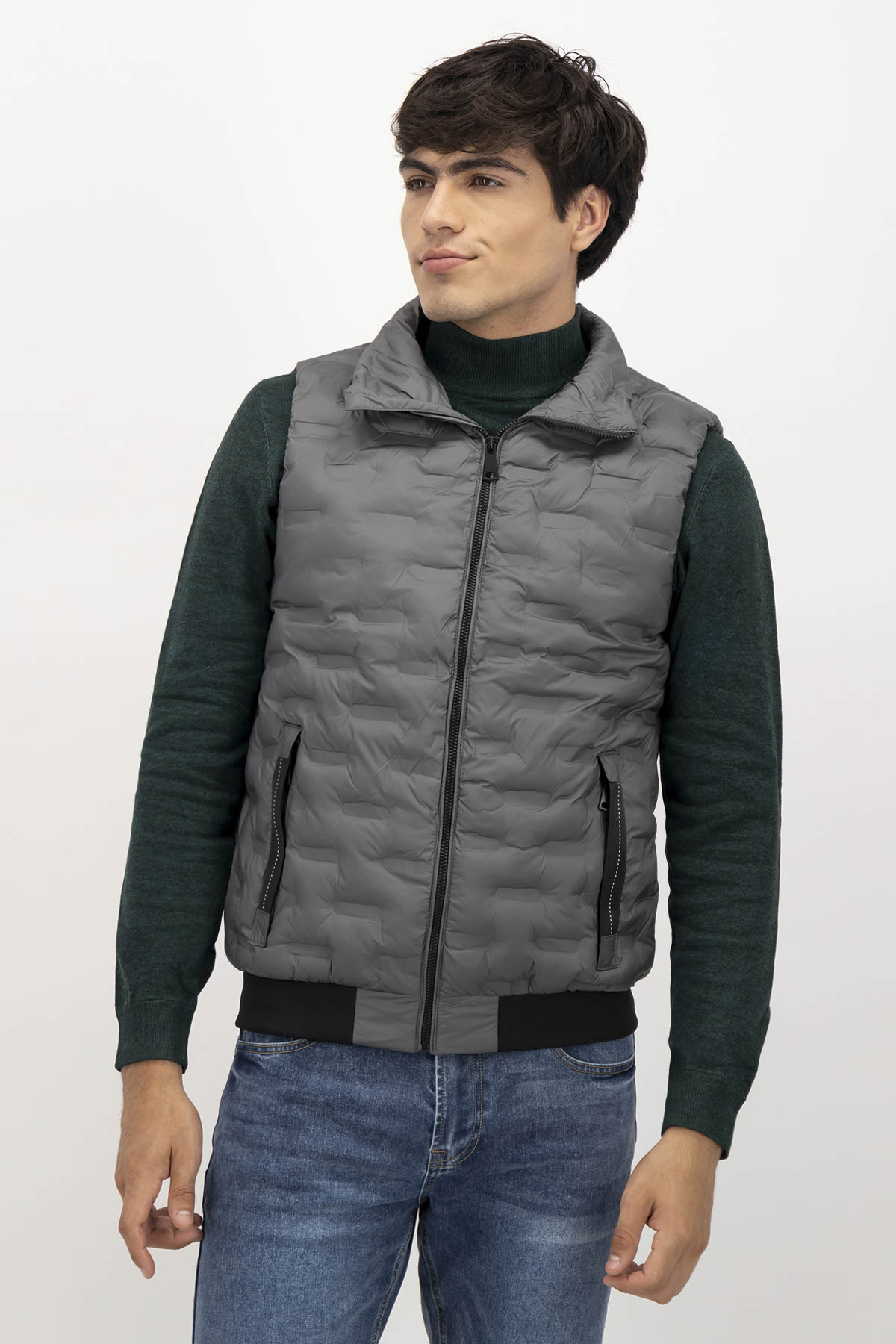 CHALECO CASUAL SLIM FIT LMENTAL image number 0