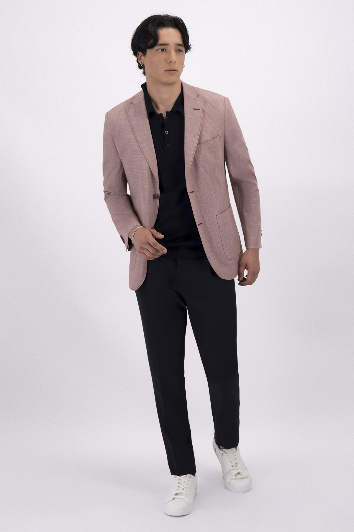 Saco Stretch Slim Fit Lmental