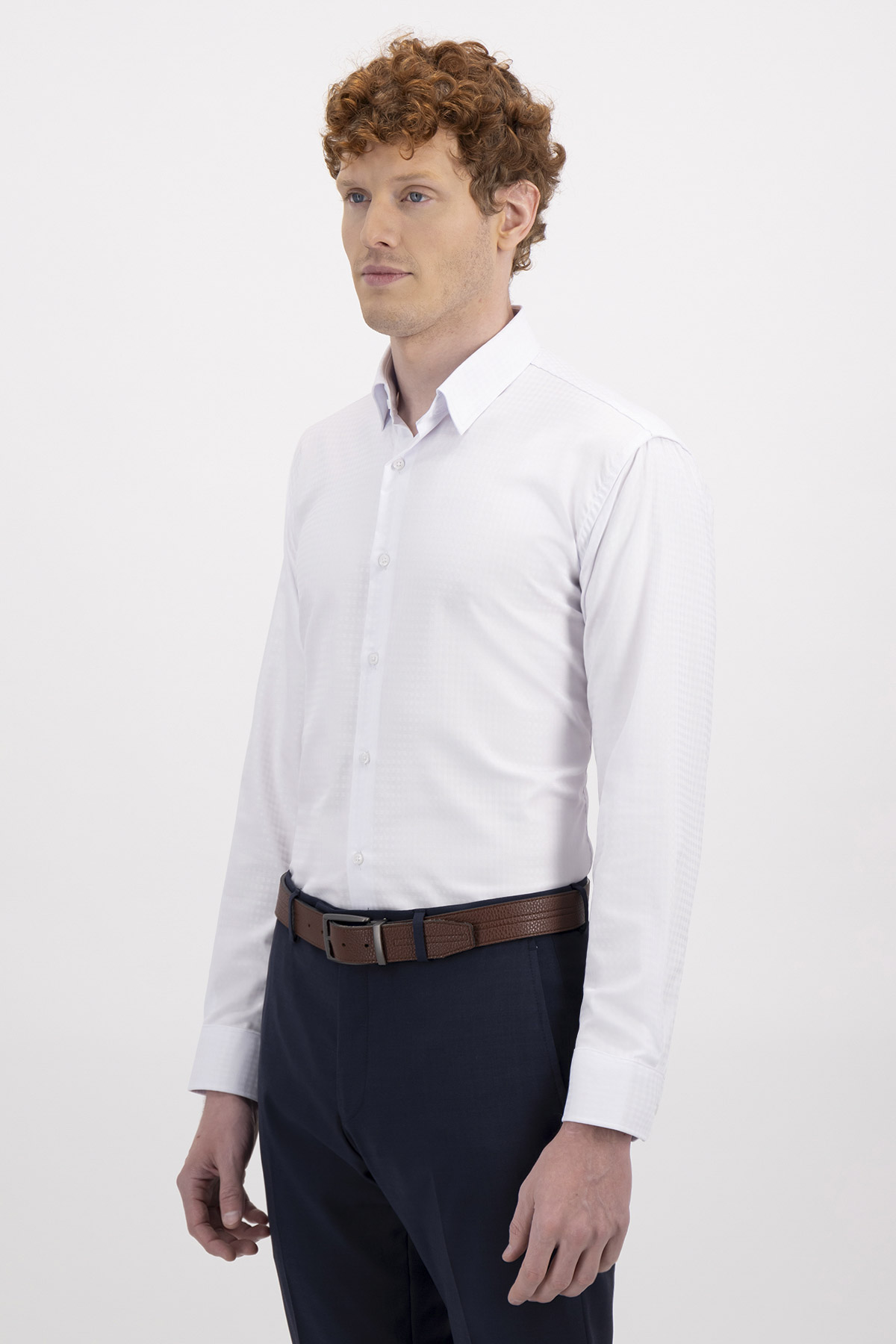 CAMISA FORMAL BAMBOO FIBER SLIM FIT LMENTAL