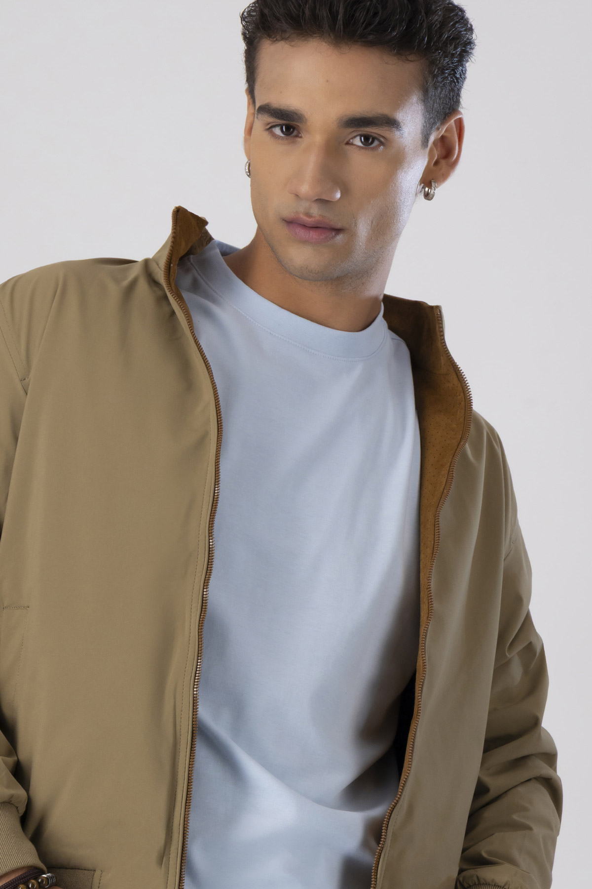 Chamarra Reversible Contemporary Fit