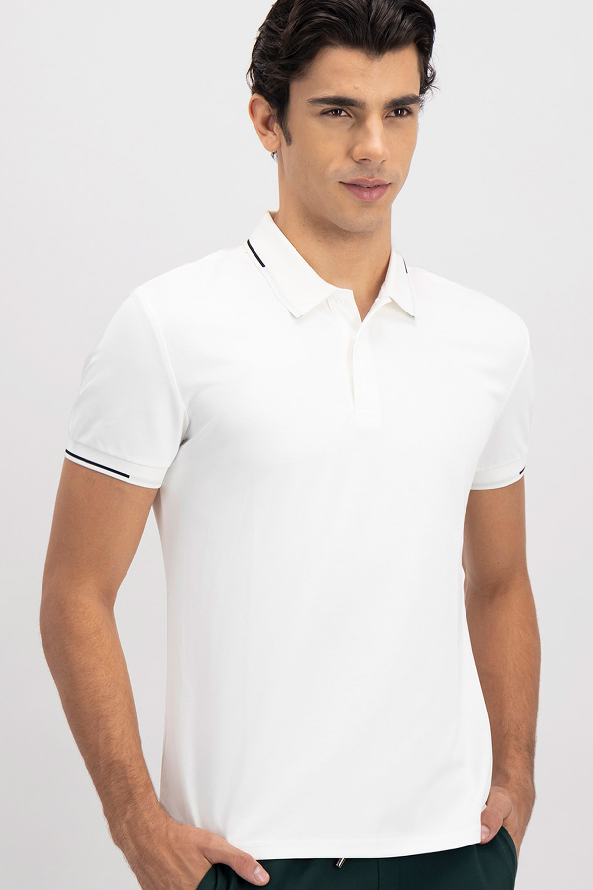 PLAYERA POLO MOVE SLIM FIT LMENTAL image number 0