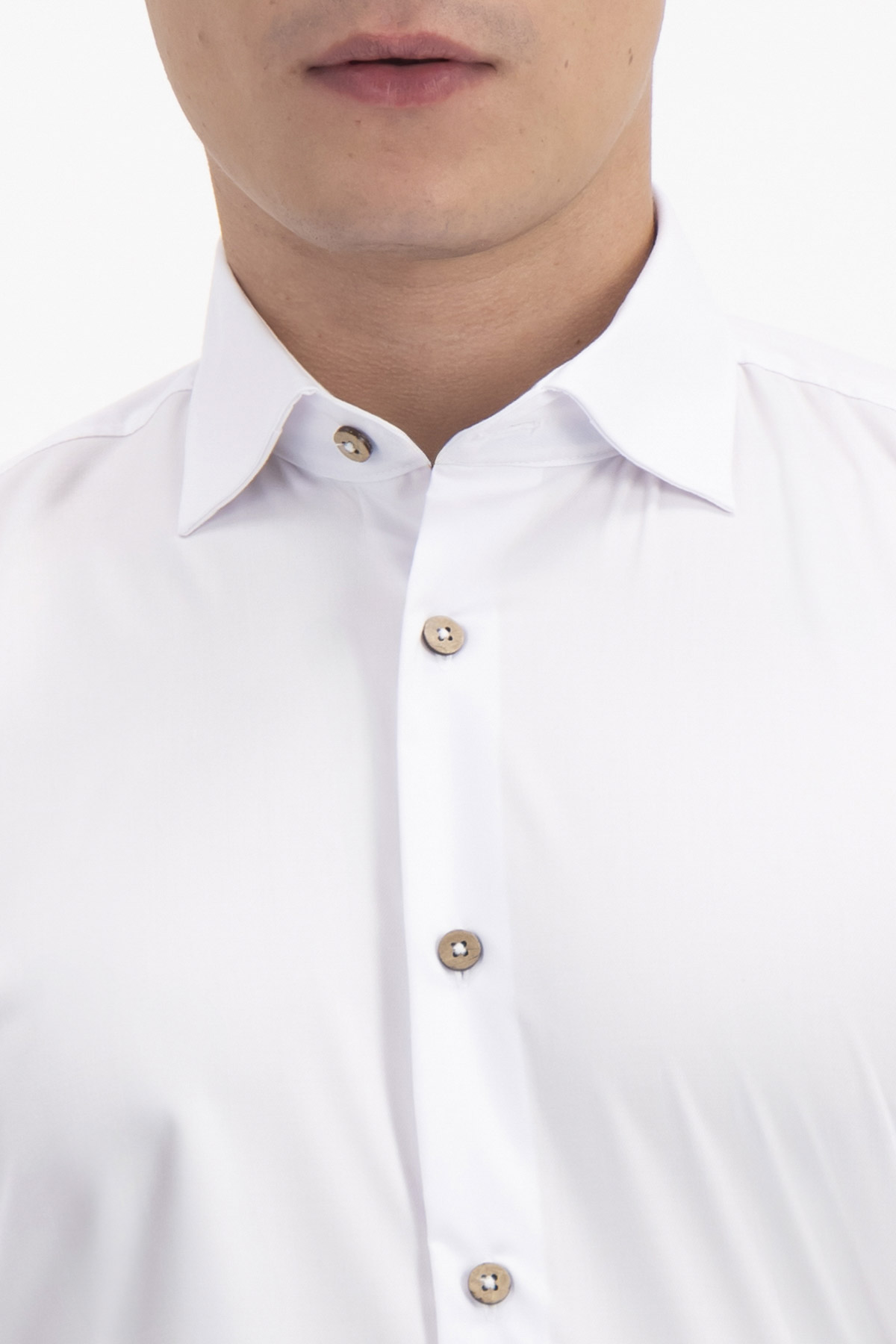 CAMISA CASUAL TLAOLLI SLIM FIT MENS FASHION image number 2