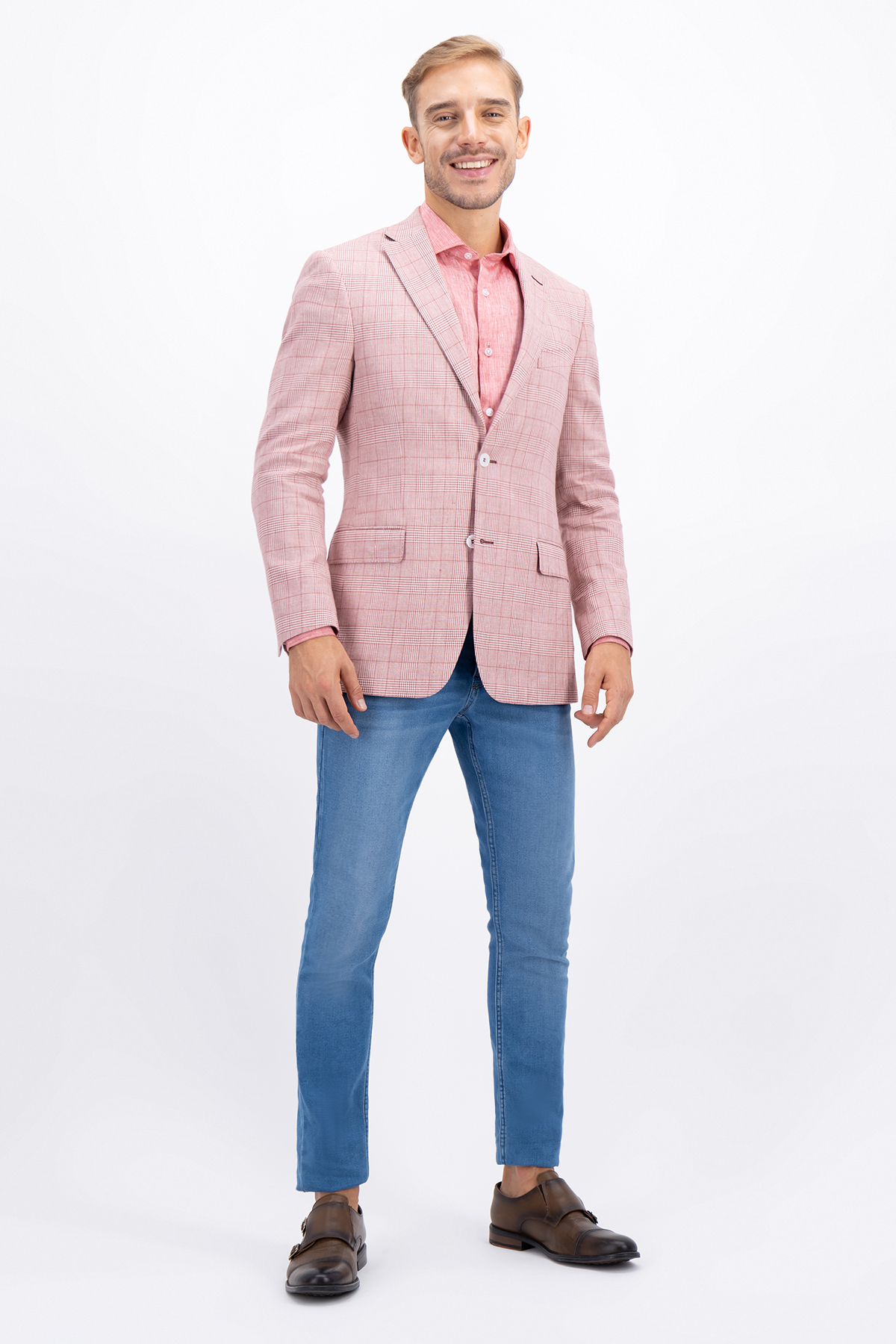 Vestir con saco y jeans best sale