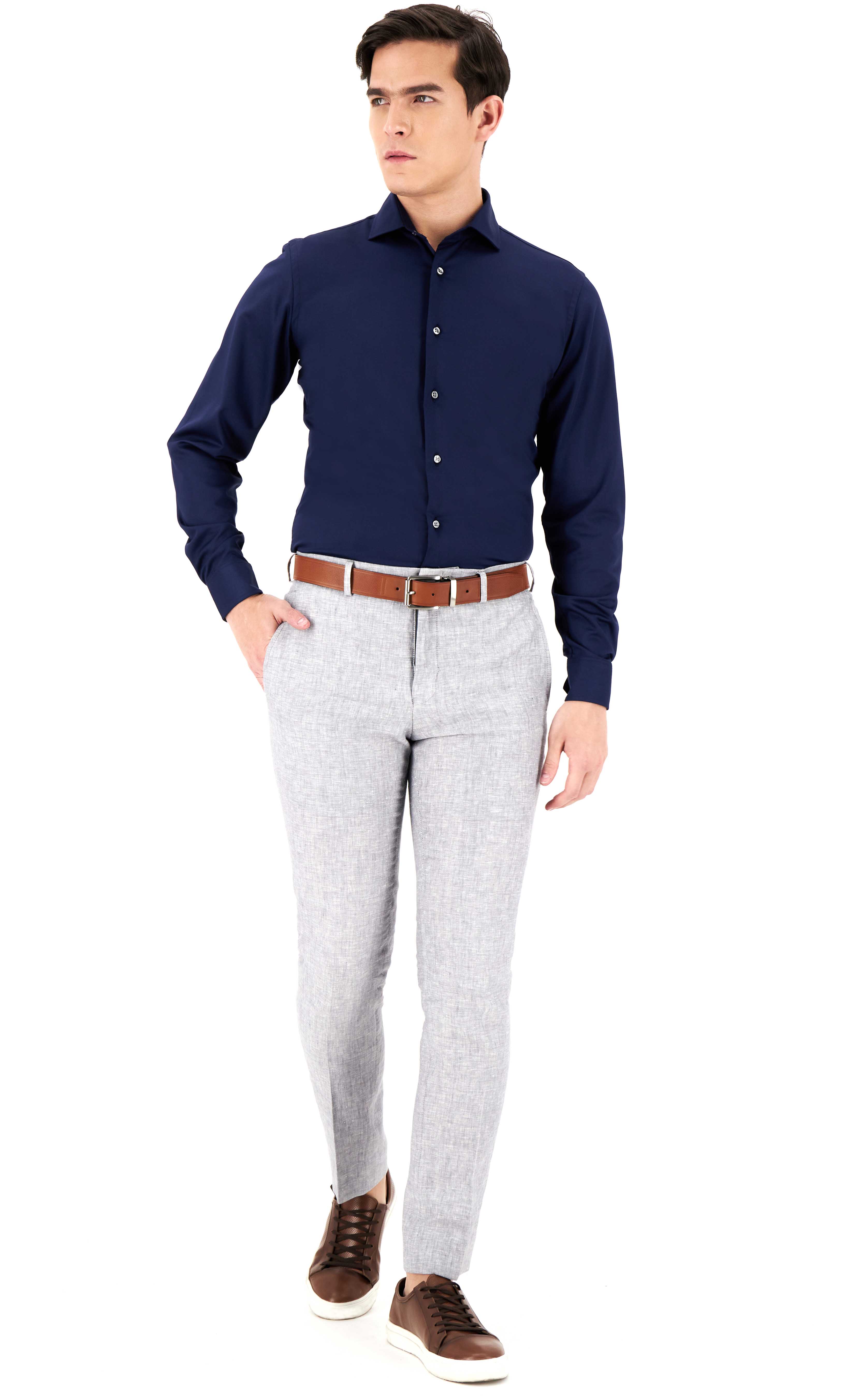 CAMISA SKINNY FIT LMENTAL image number 4
