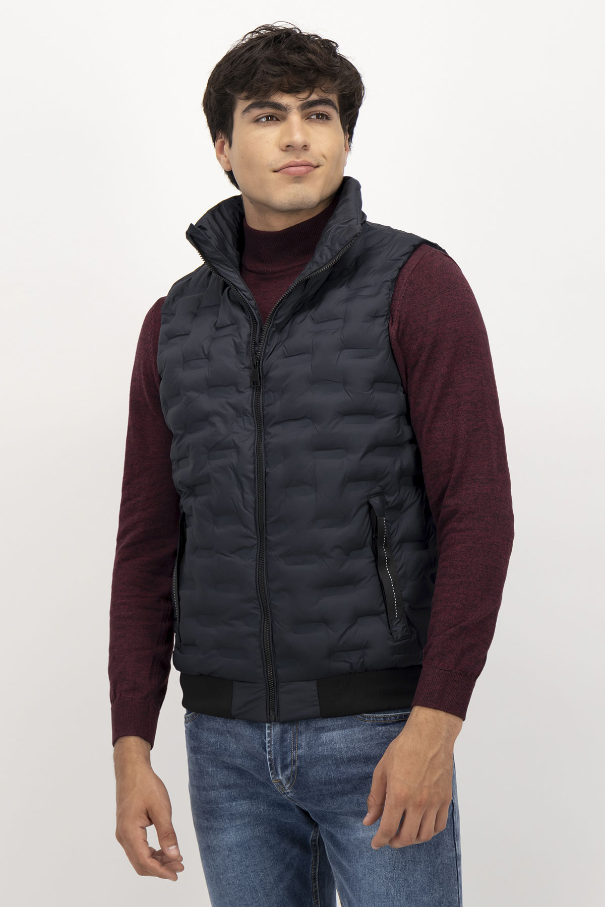 CHALECO CASUAL SLIM FIT LMENTAL image number 0