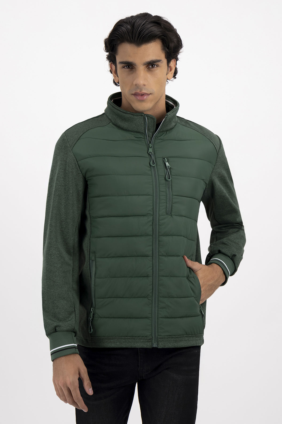 Chamarra slim fit outlet