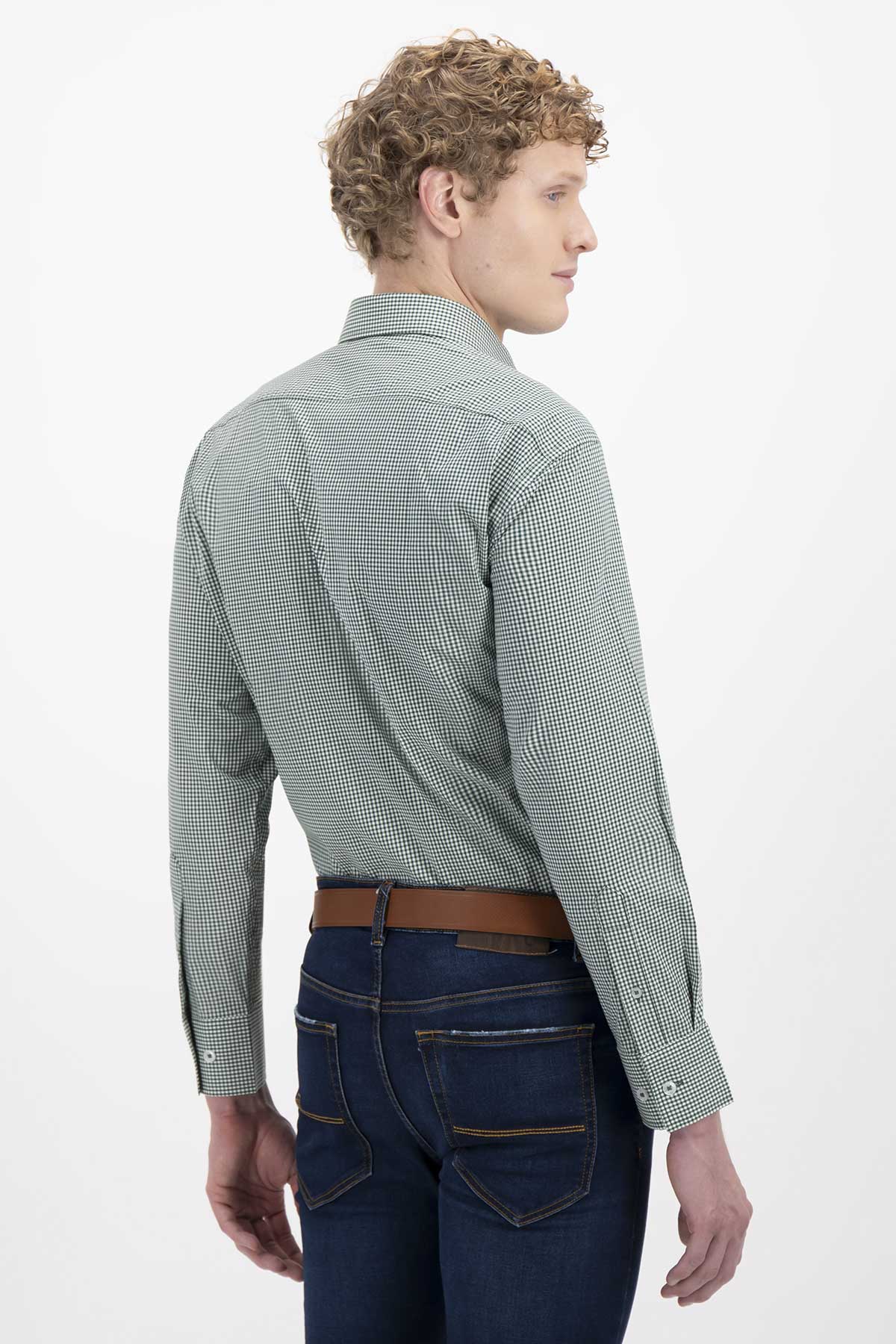 CAMISA CASUAL TENCEL EASY DRY CONTEMPORARY FIT LAMBERTI