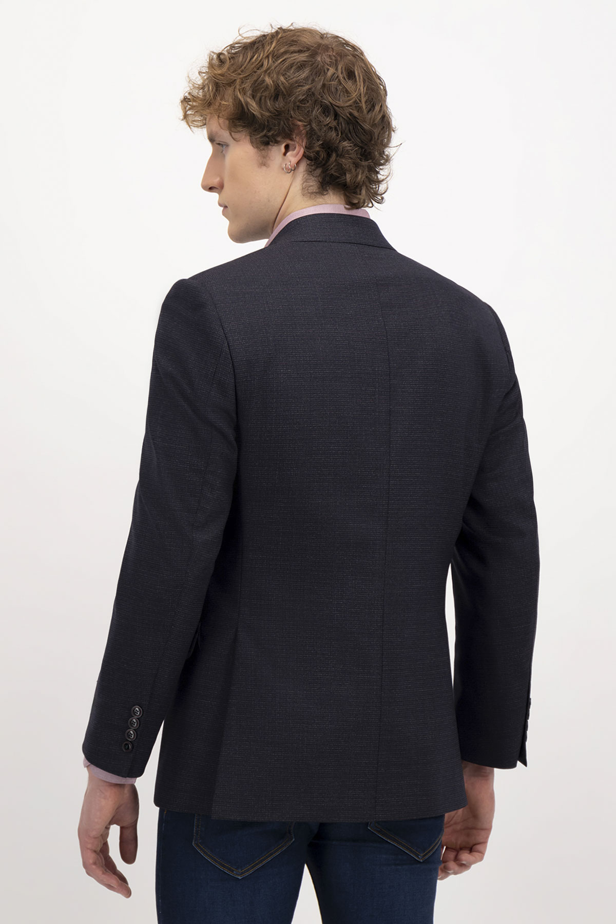 SACO CASUAL FRESCO DI LANA SLIM FIT LAMBERTI