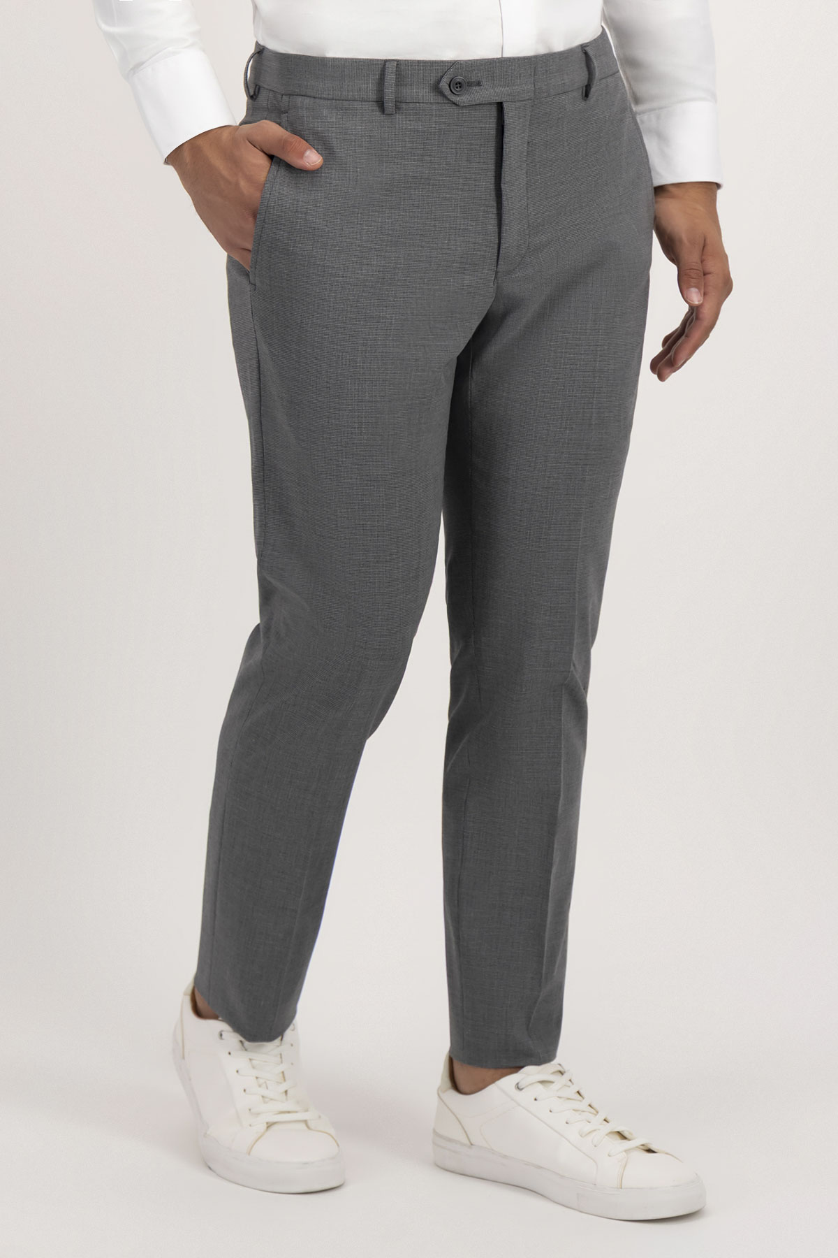 Pantalón Formal Wool Blend Slim Fit Lamberti image number 2