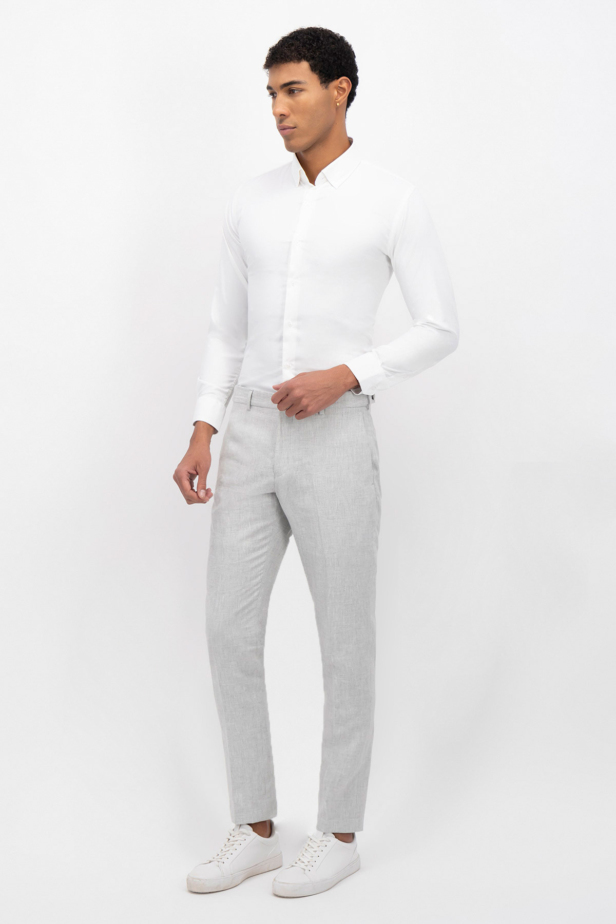 CAMISA FORMAL BAMBOO FIBER SLIM FIT LMENTAL image number 2
