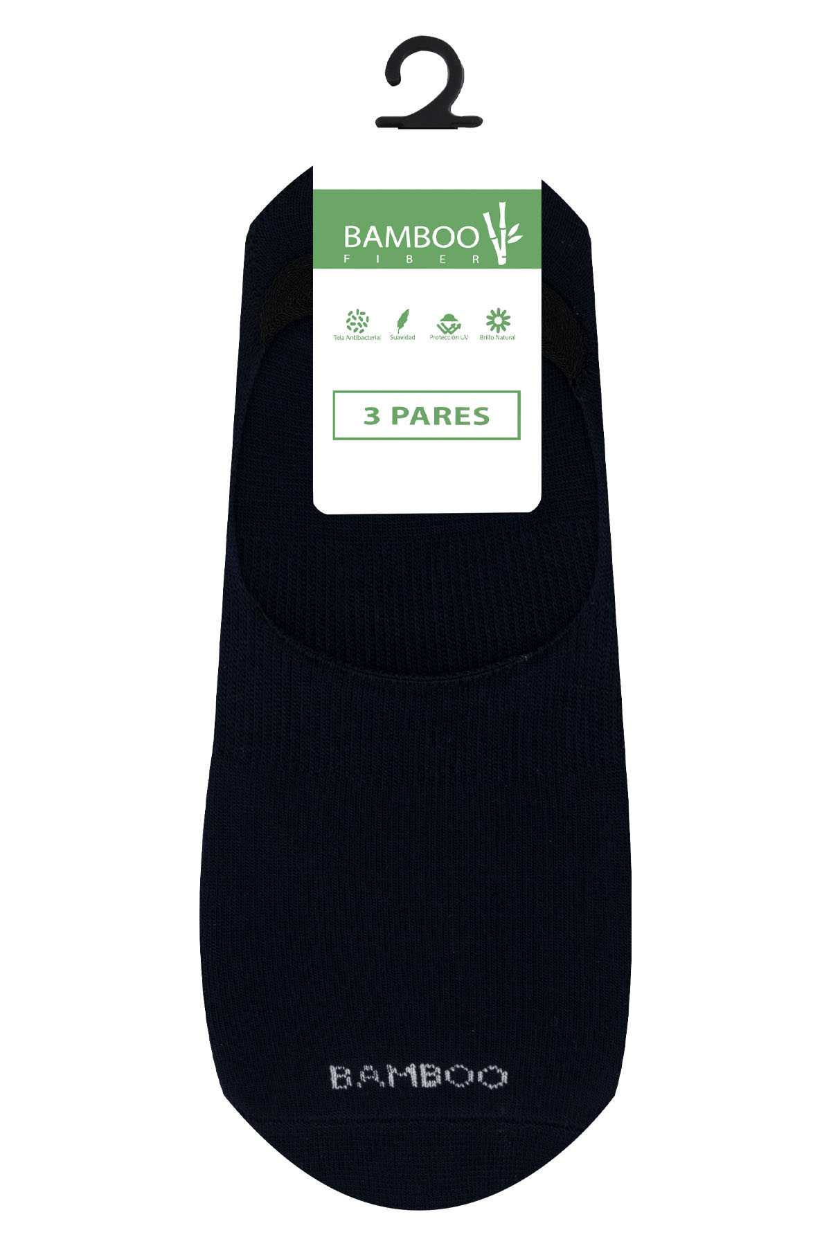 3 Pack Calcetines Bamboo Fiber Mens Fashion image number 0