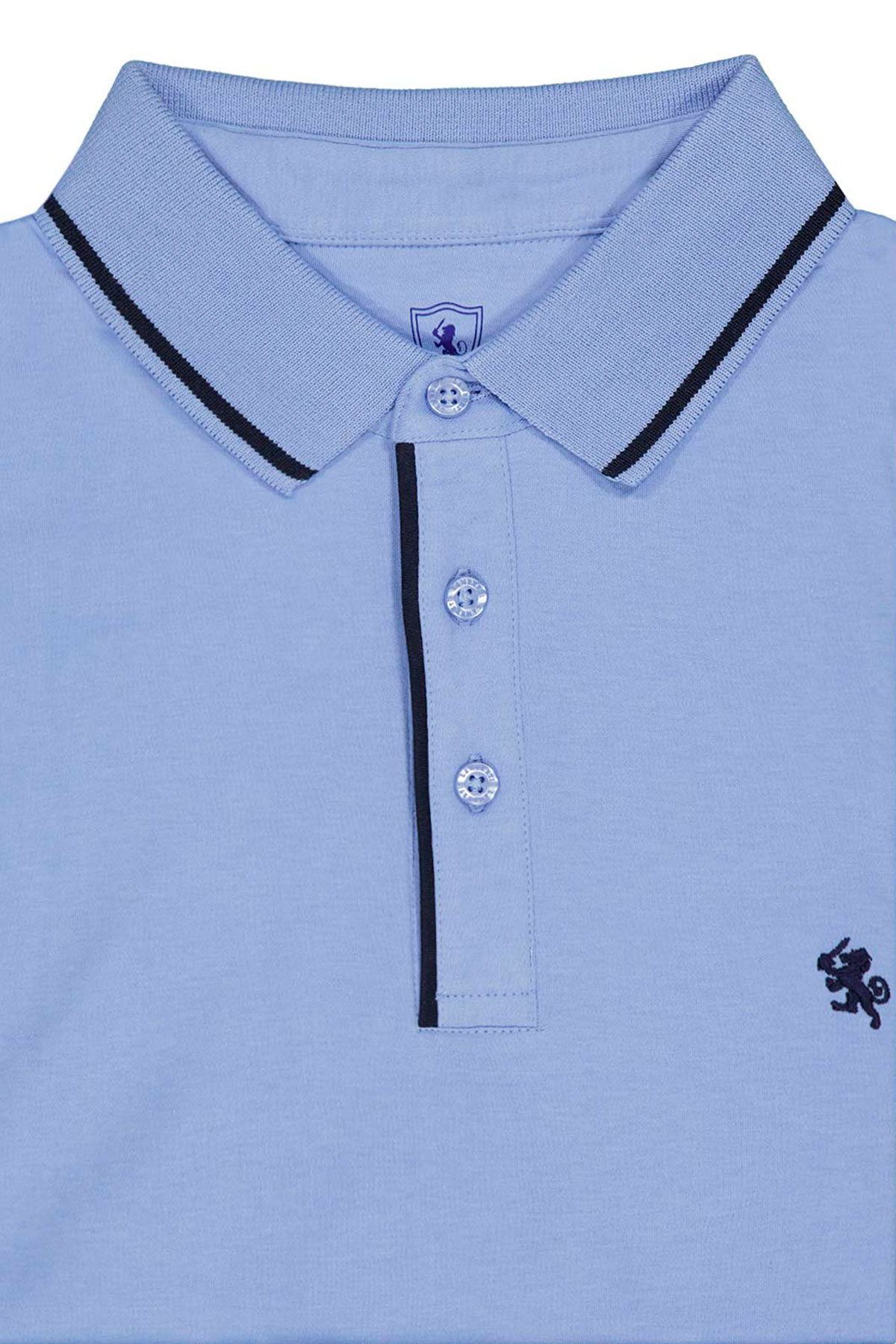 PLAYERA TIPO POLO PREMIUM COTTON CONTEMPORARY FIT LAMBERTI image number 4