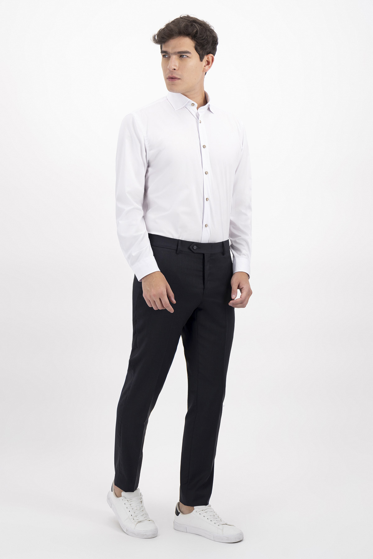 CAMISA CASUAL TLAOLLI SLIM FIT MENS FASHION image number 3