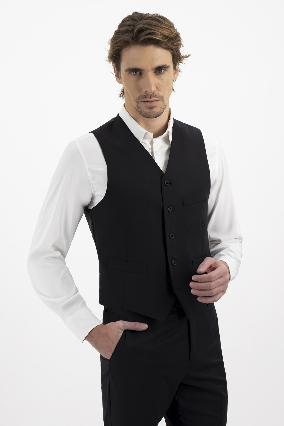 CHALECO FORMAL CONTEMPORARY FIT LAMBERTI