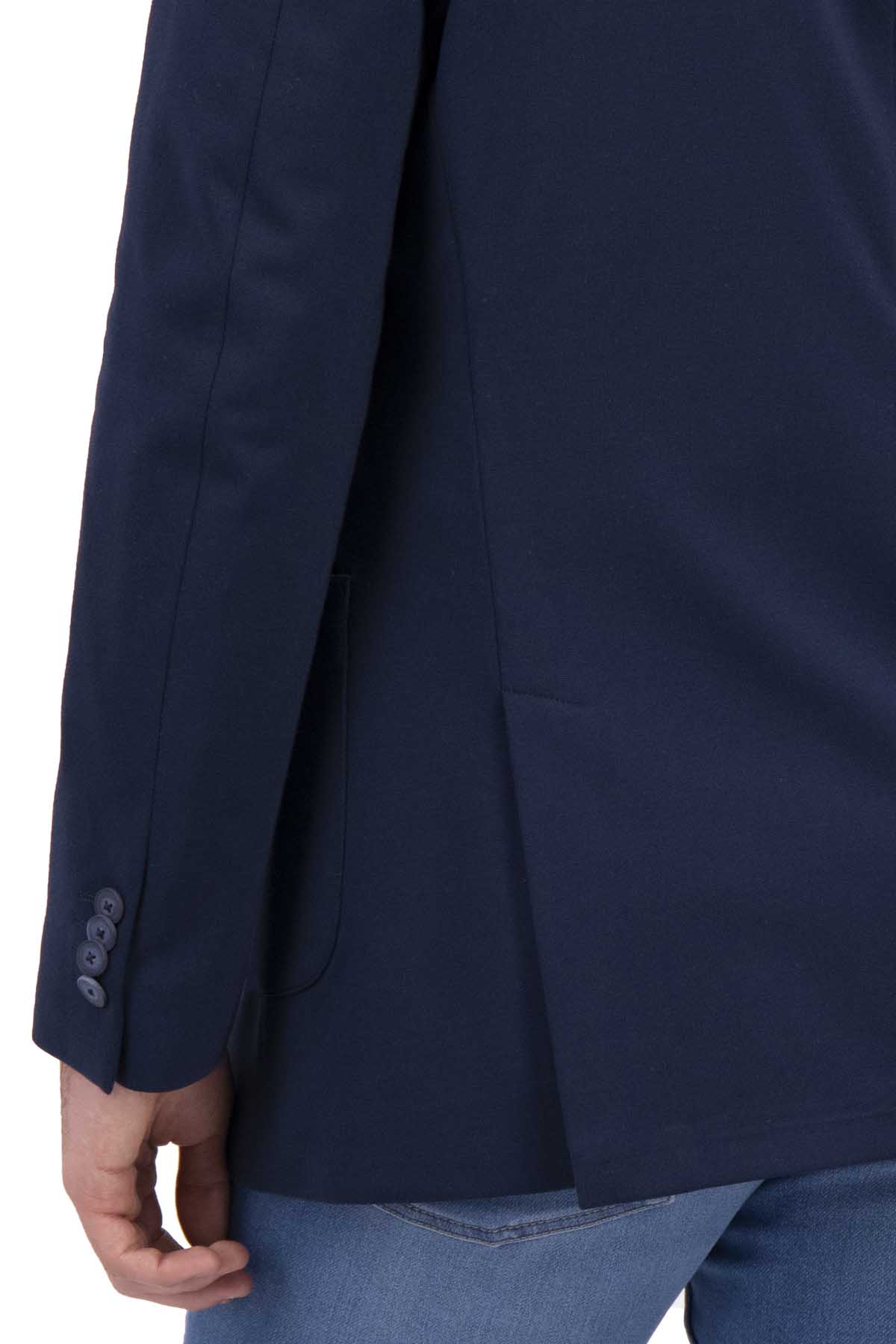 SACO SPORT AZUL SLIM FIT LMENTAL image number 3