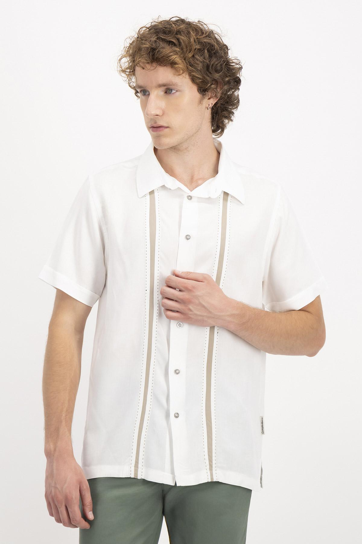 GUAYABERA CASUAL CONTEMPORARY FIT GUAYAHABANA