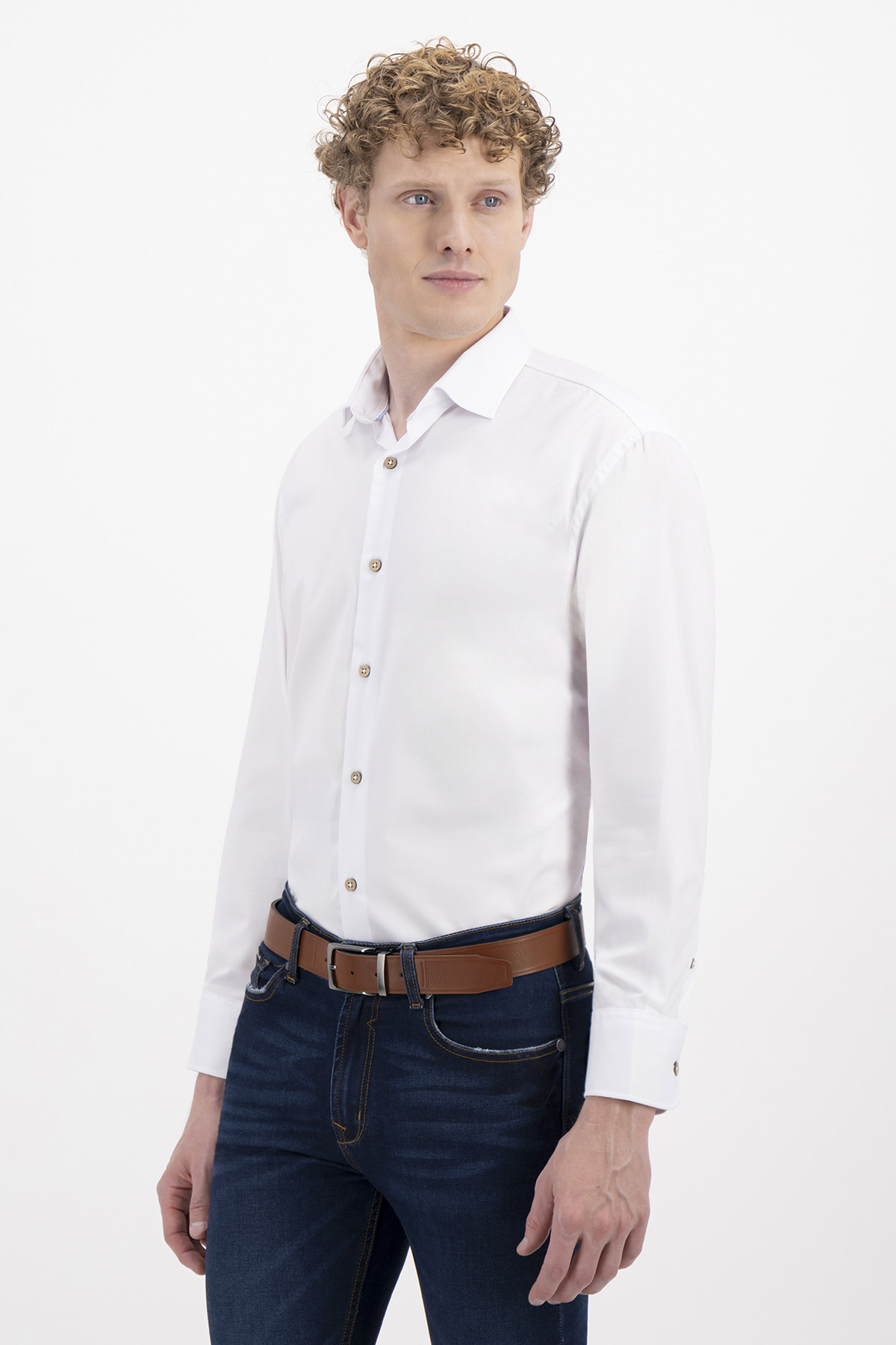 CAMISA FORMAL TLAOLLI CONTEMPORARY FIT MENS FASHION