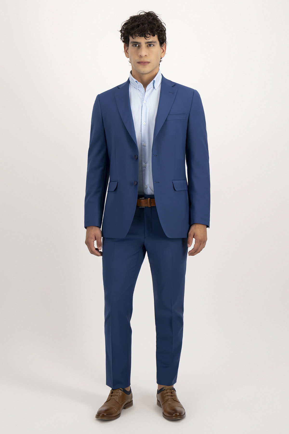 Traje Formal Fresco Di Lana Slim Fit Lamberti