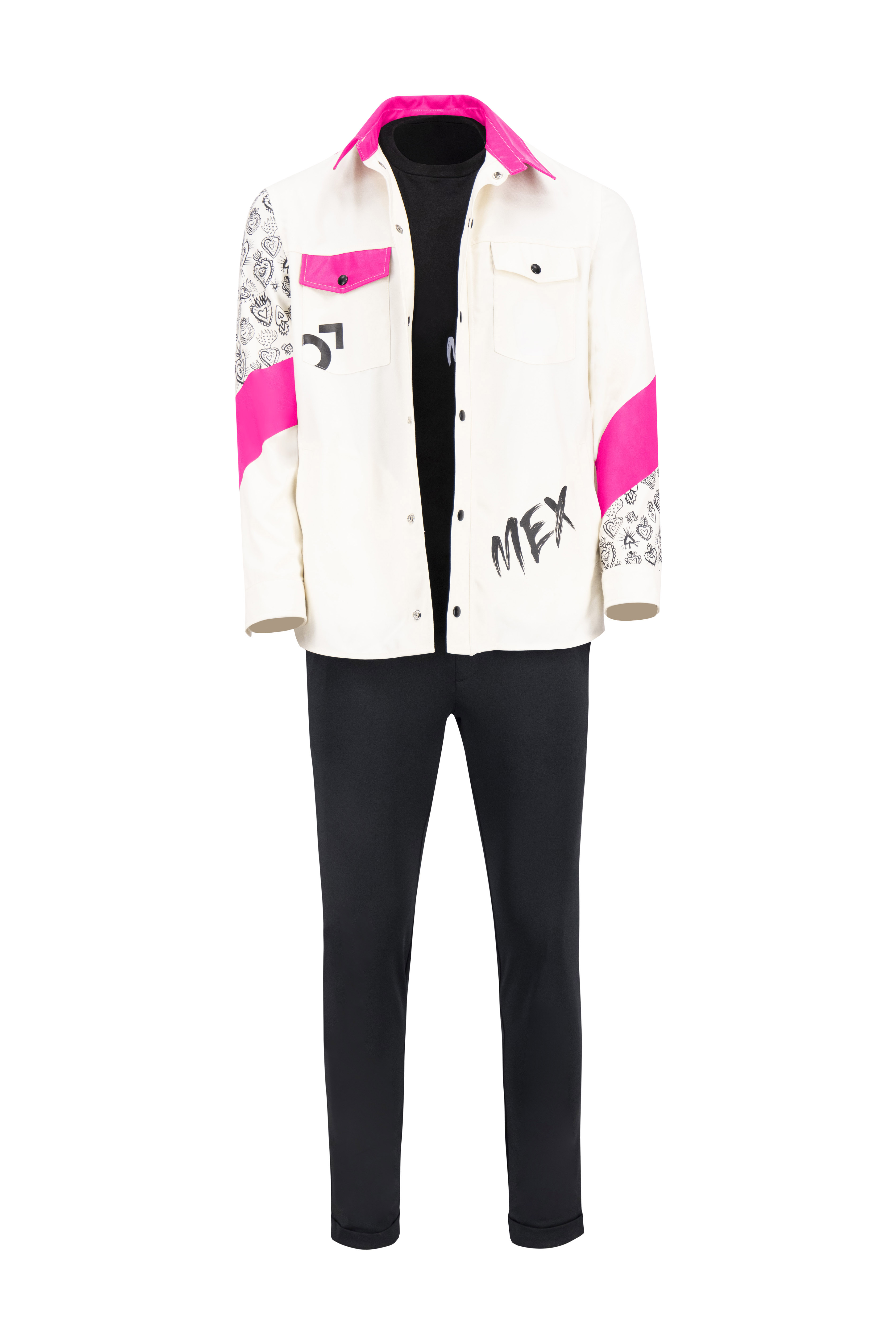 PANTALÓN JOGGER OFICINAL OLIMPICOS PARIS 2024 SLIM FIT MENS FASHION image number 4