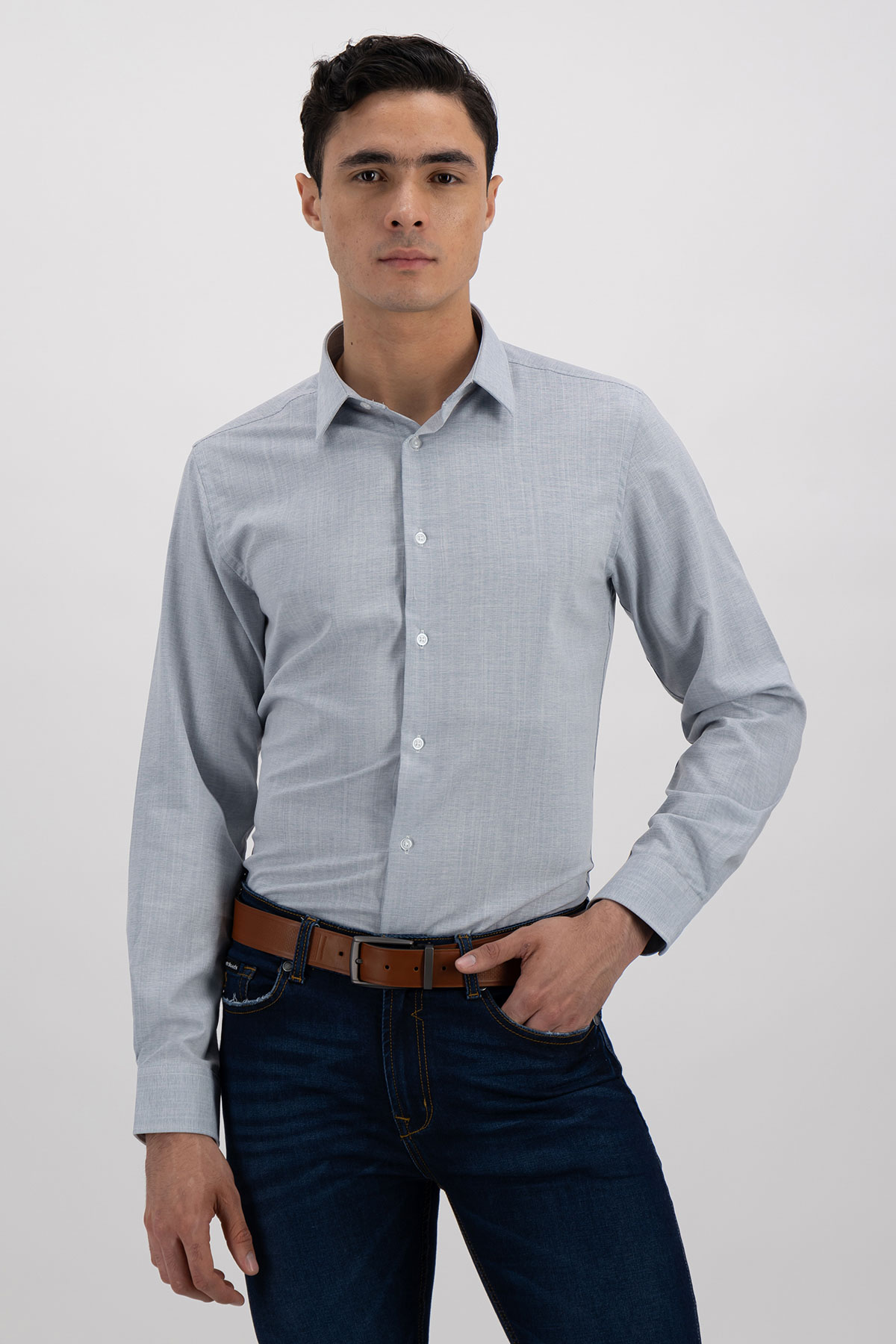 CAMISA VESTIR SKINNY FIT LMENTAL