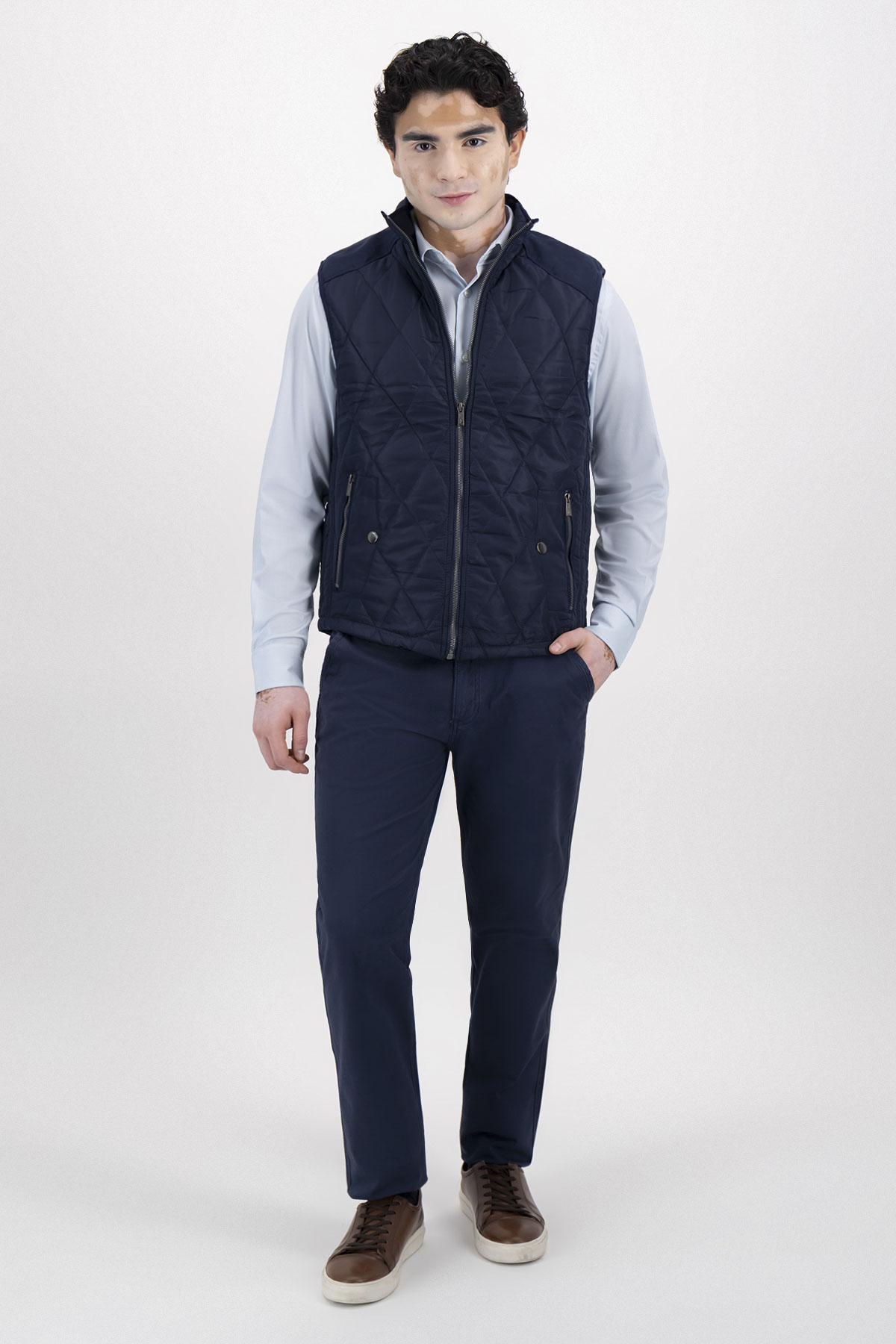 Chaleco Casual Contemporary Fit