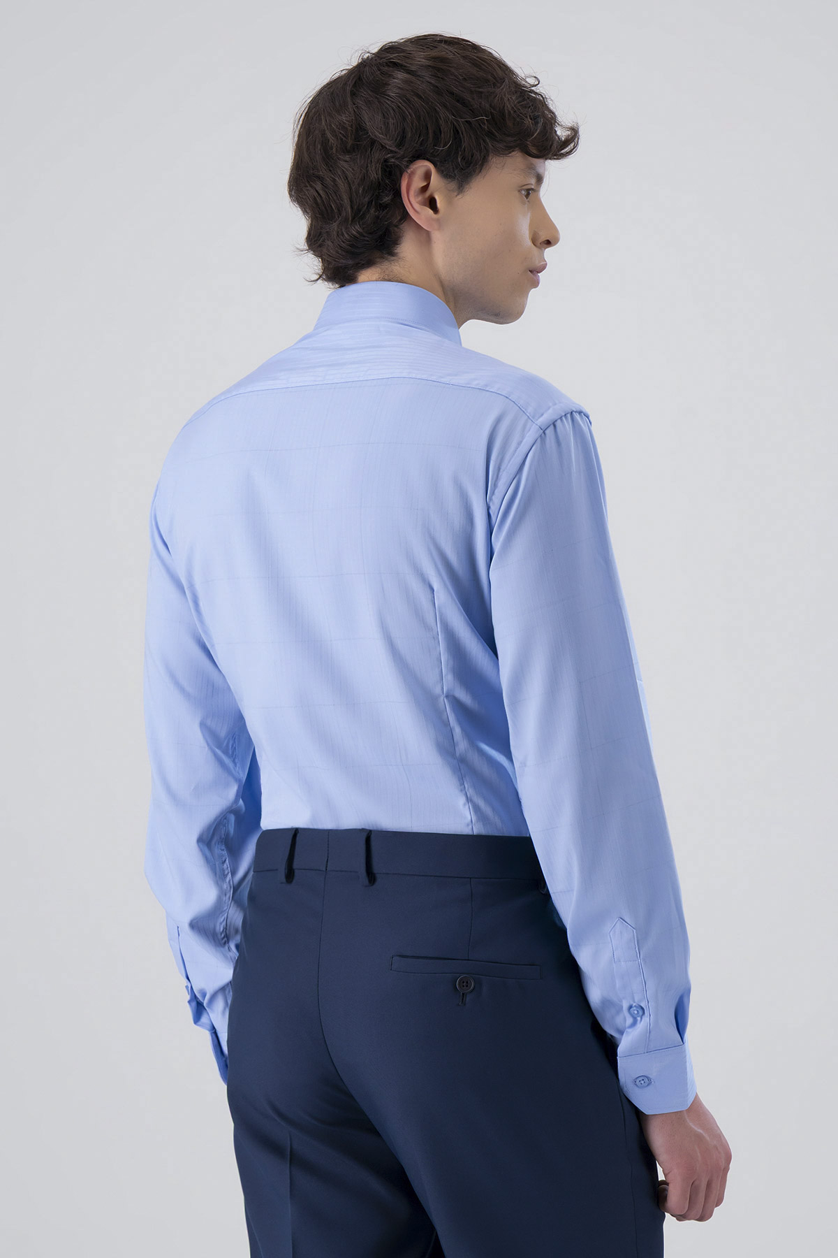 Camisa Formal Milk Touch Slim Fit image number 2