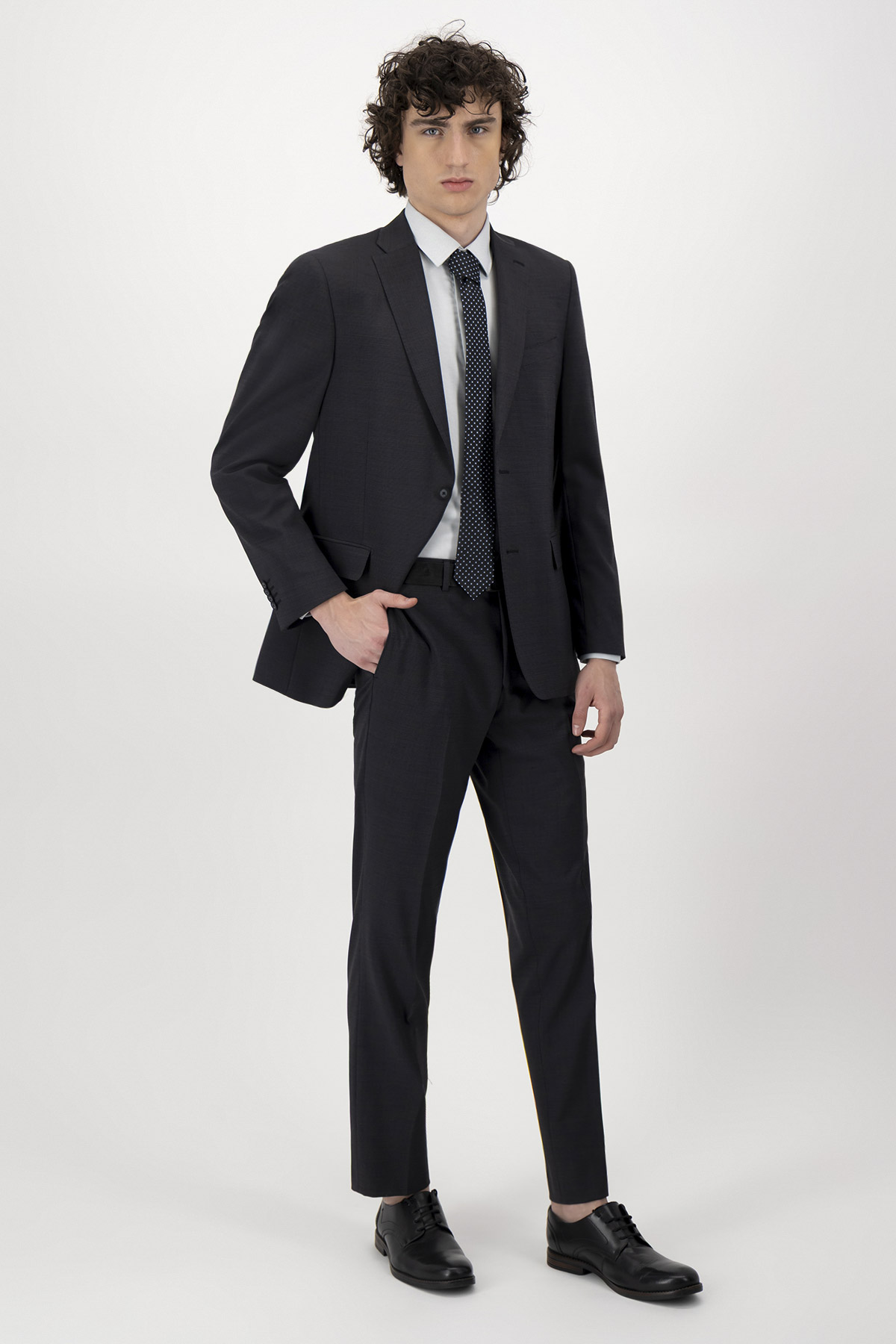 Traje Fresco Di Lana Contemporary Fit Lamberti