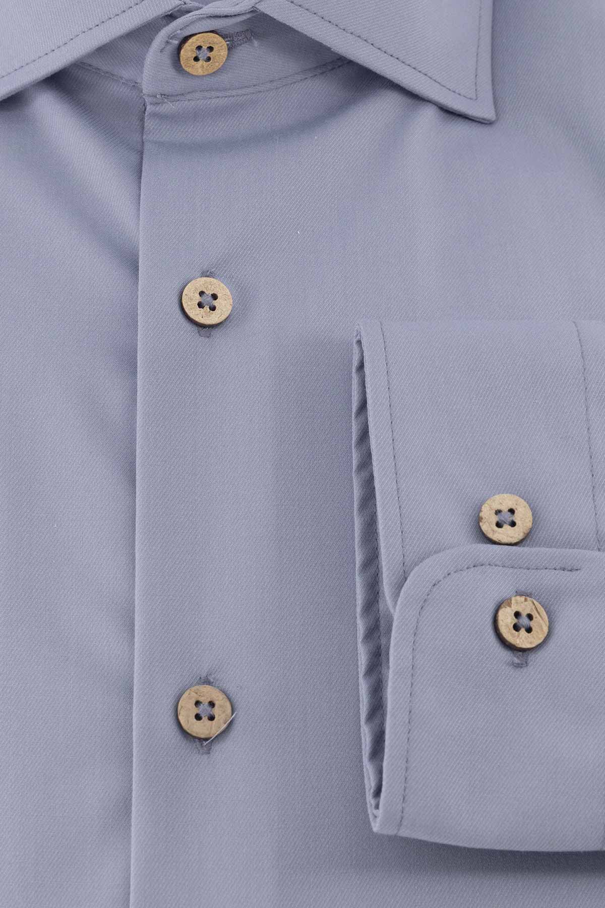 CAMISA CASUAL TLAOLLI SLIM FIT MENS FASHION image number 4