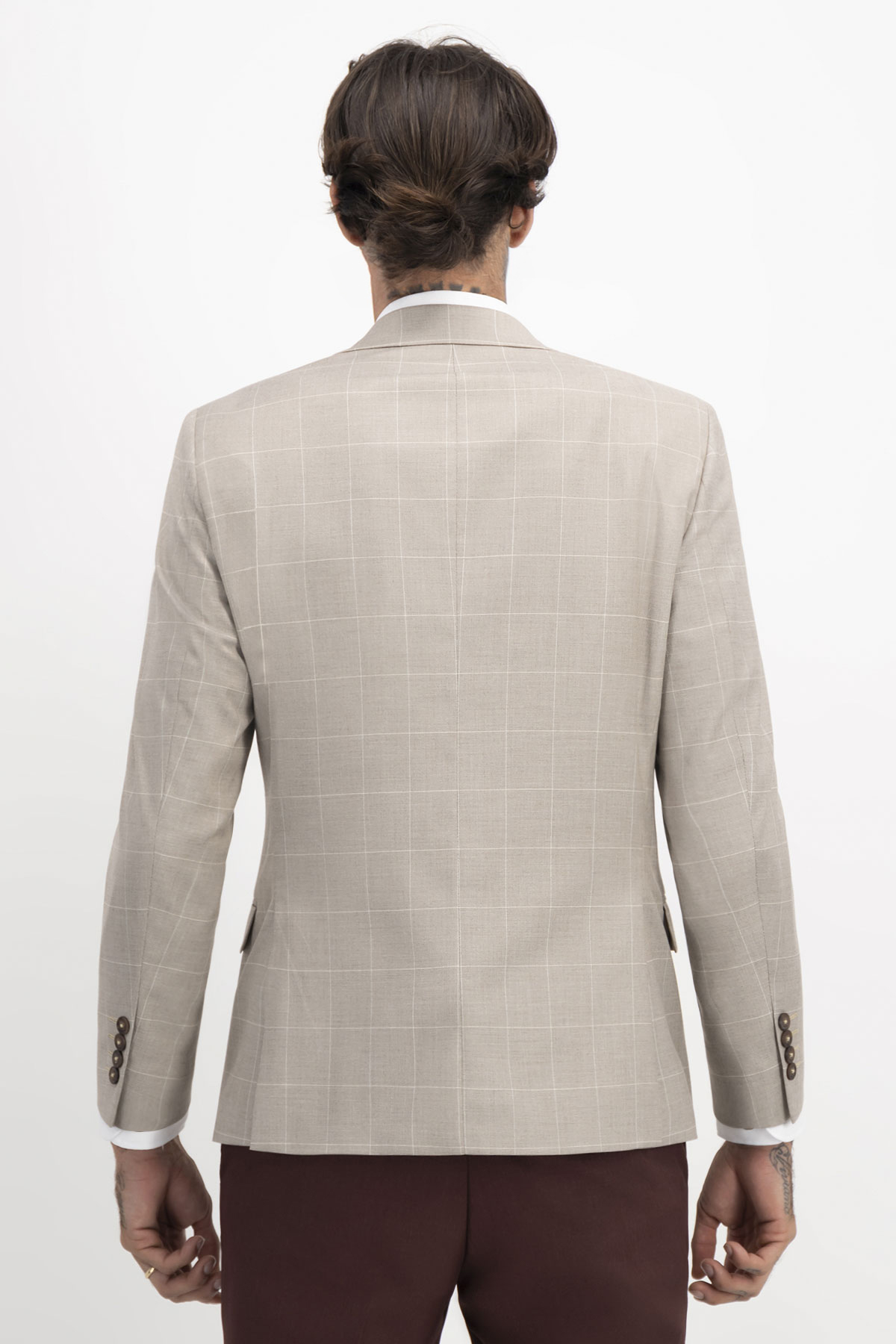SACO CASUAL SLIM FIT LMENTAL image number 1