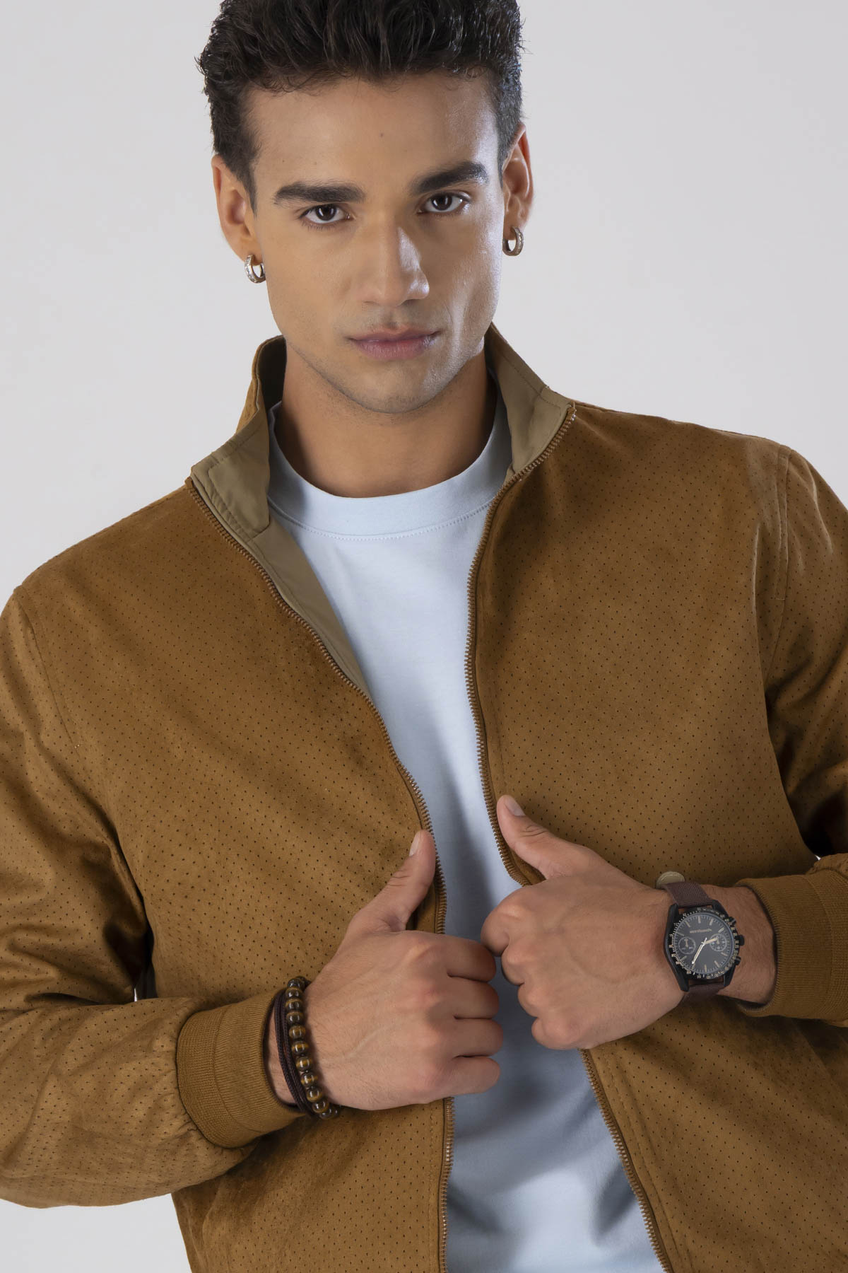 Chamarra Reversible Contemporary Fit