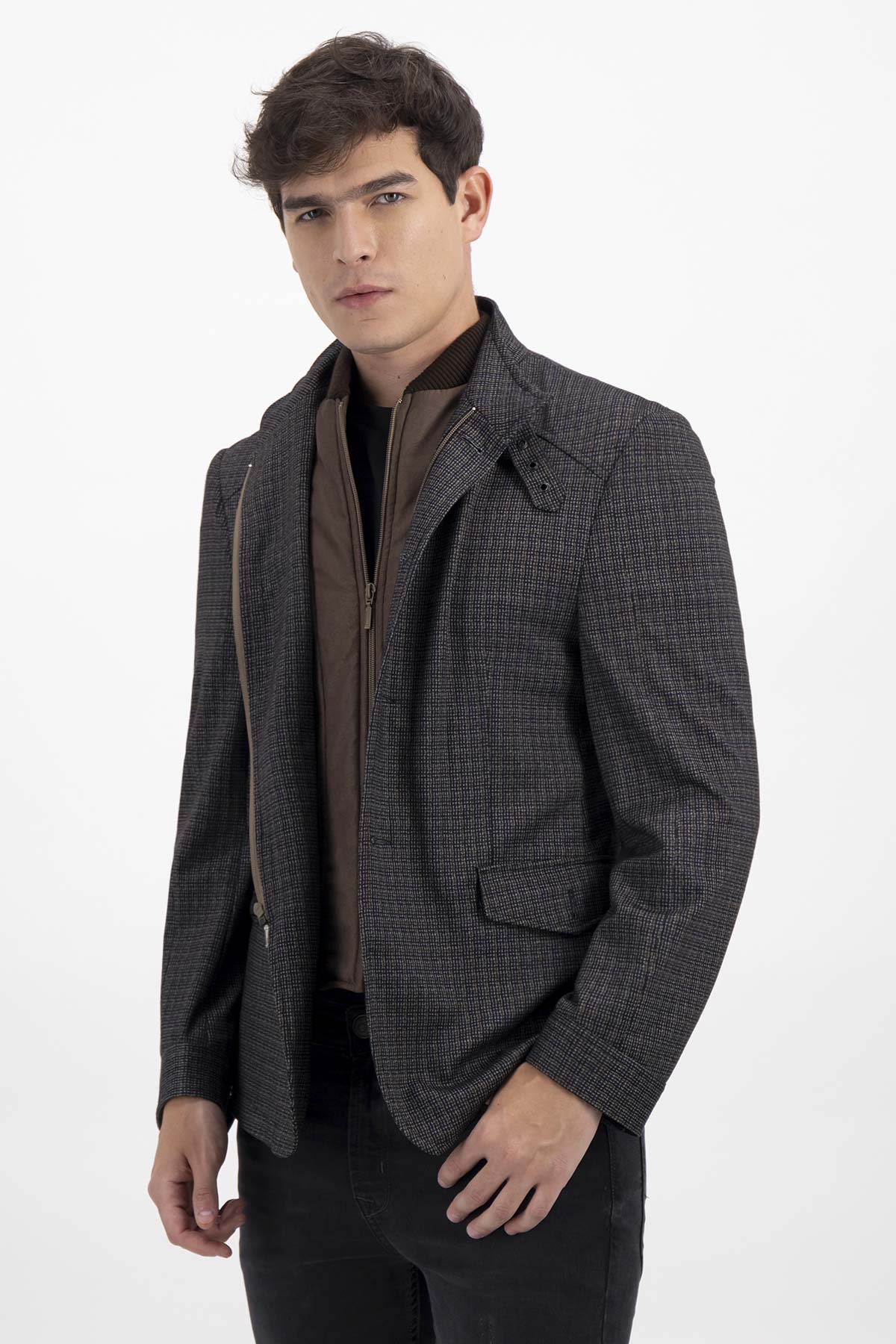 SACO FORMAL SLIM FIT LMENTAL