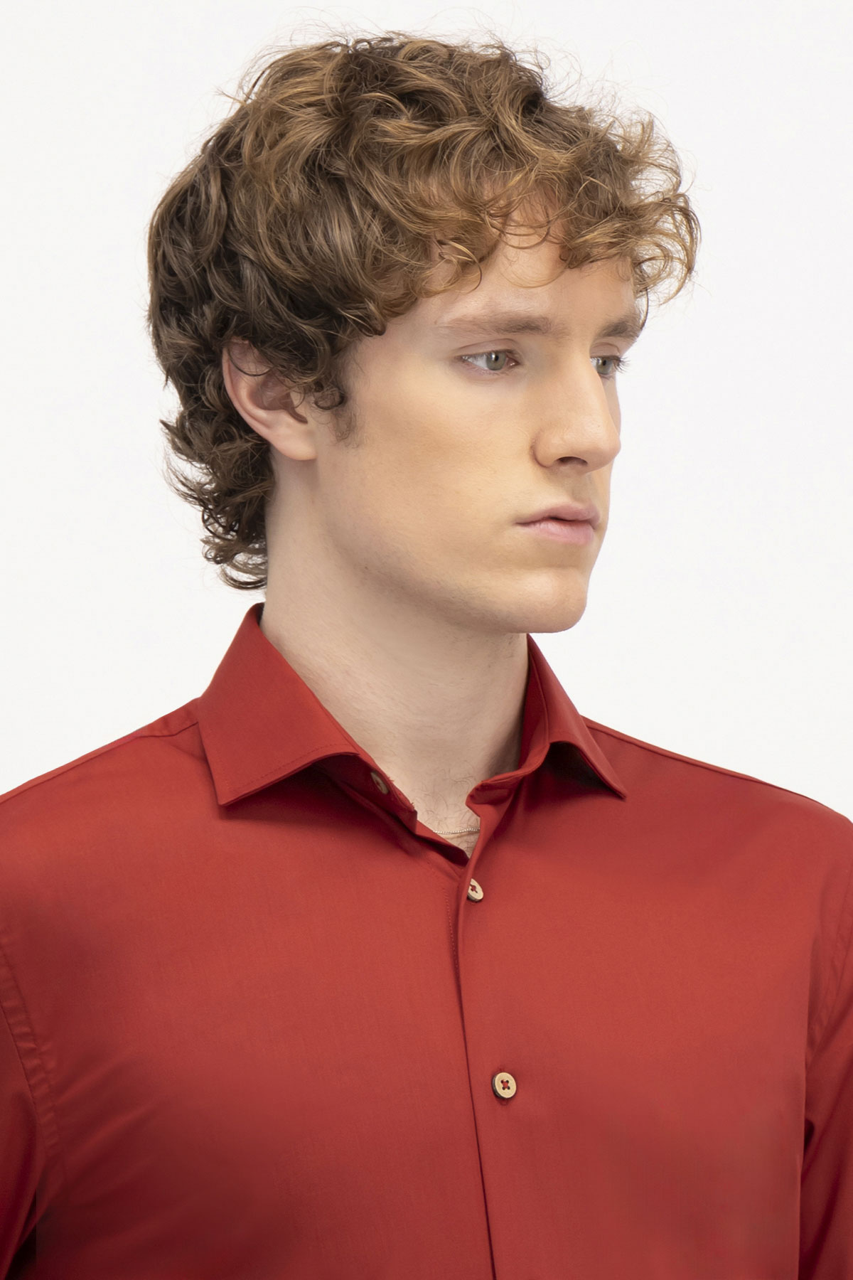 CAMISA FORMAL TLAOLLI SLIM FIT MENS FASHION image number 2
