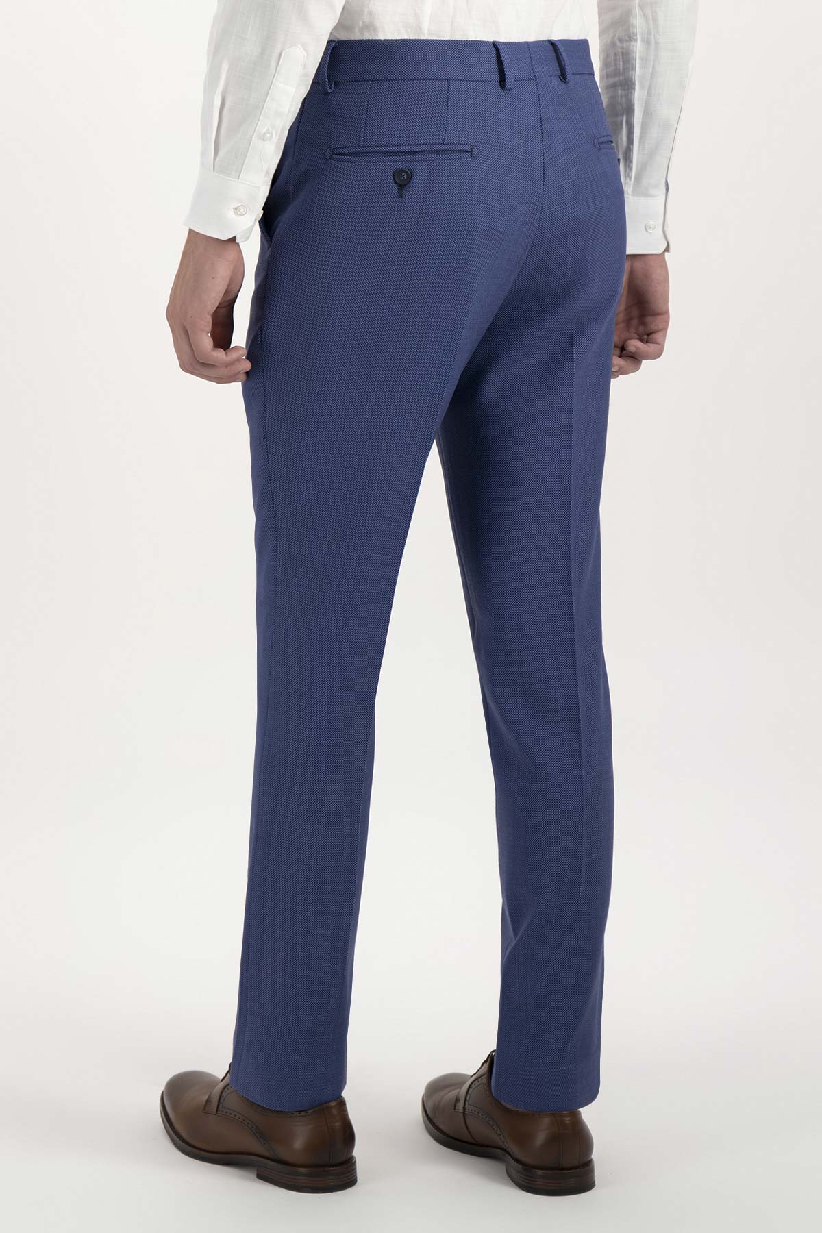 TRAJE FRESCO DI LANA CONTEMPORARY FIT LAMBERTI image number 4