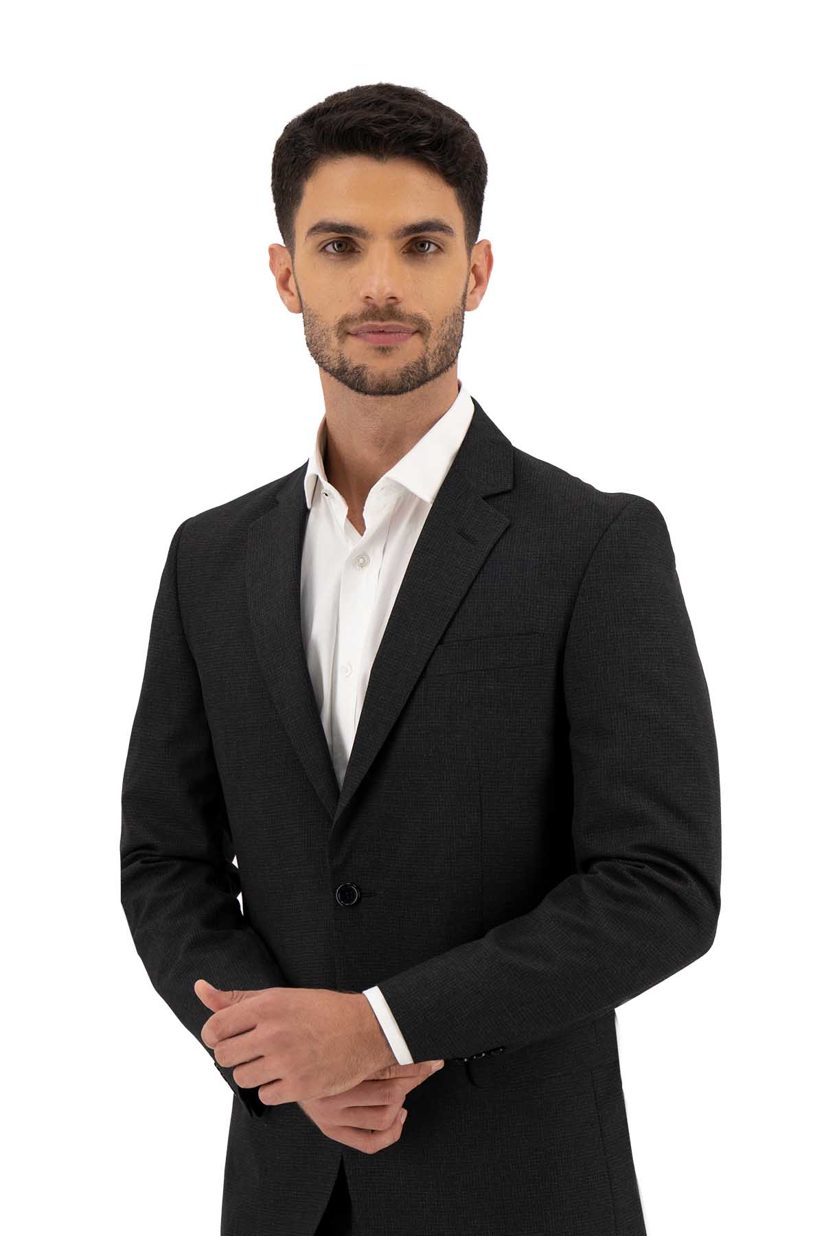 TRAJE NEGRO SLIM FIT SONNETI UO image number 1