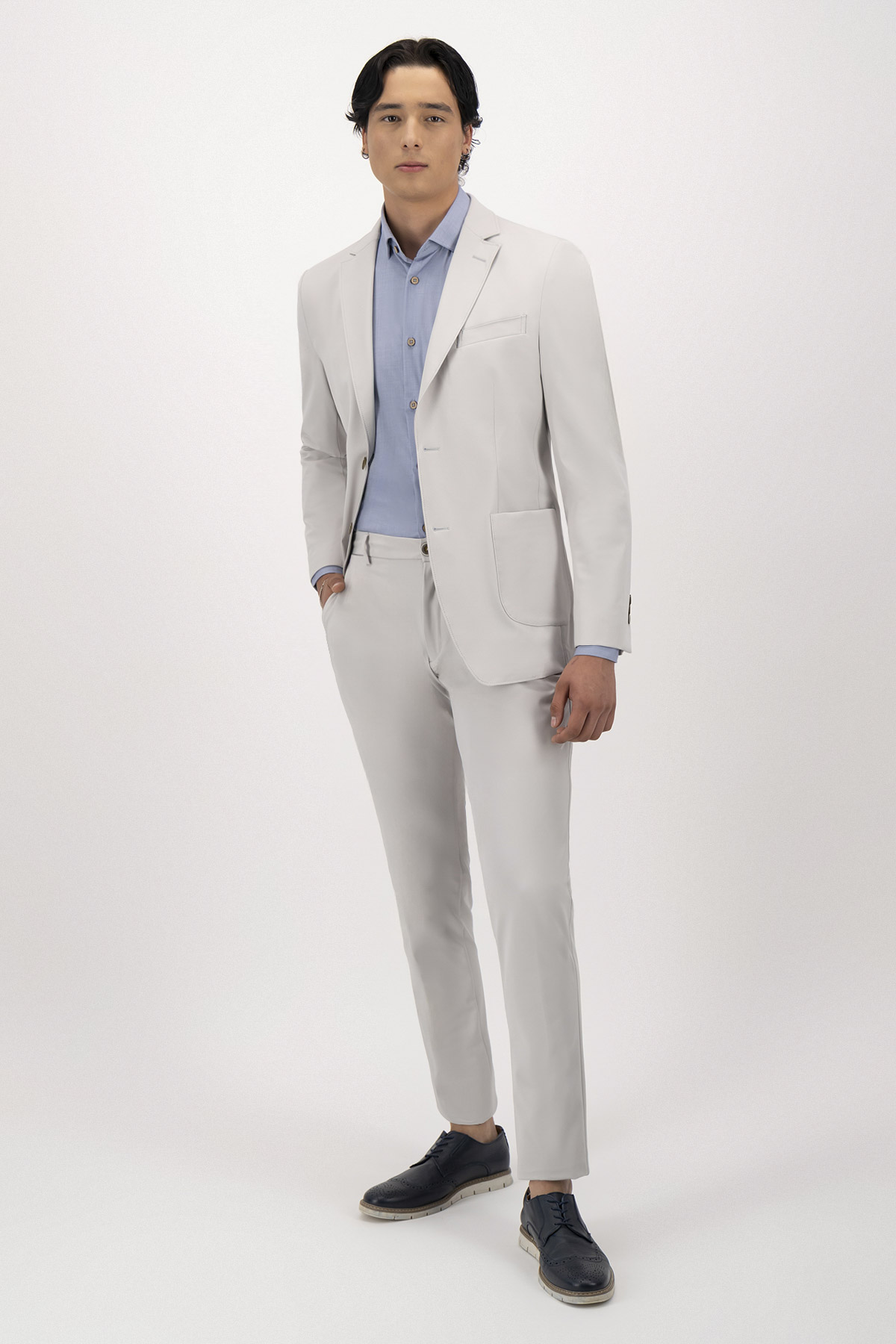 Camisa Casual Tlaolli Slim Fit image number 4
