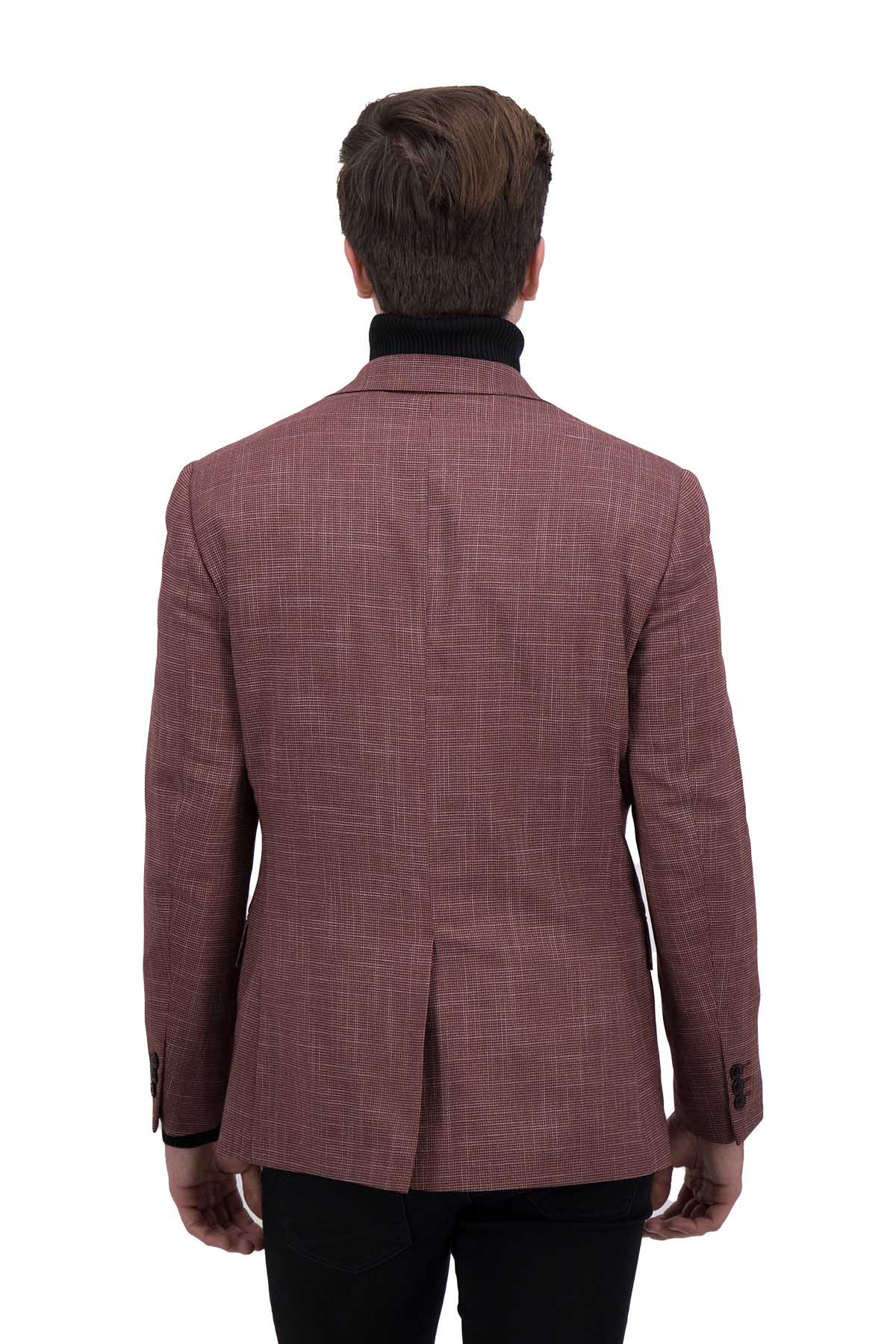 SACO SPORT ROJO SLIM FIT LMENTAL image number 2