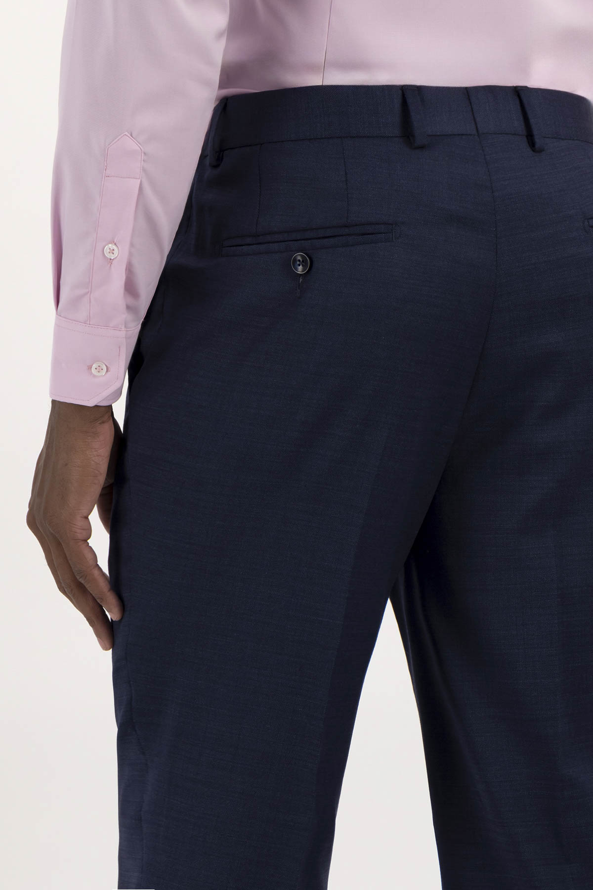 PANTALÓN FORMAL FRESCO DI LANA MODERN FIT LAMBERTI image number 3