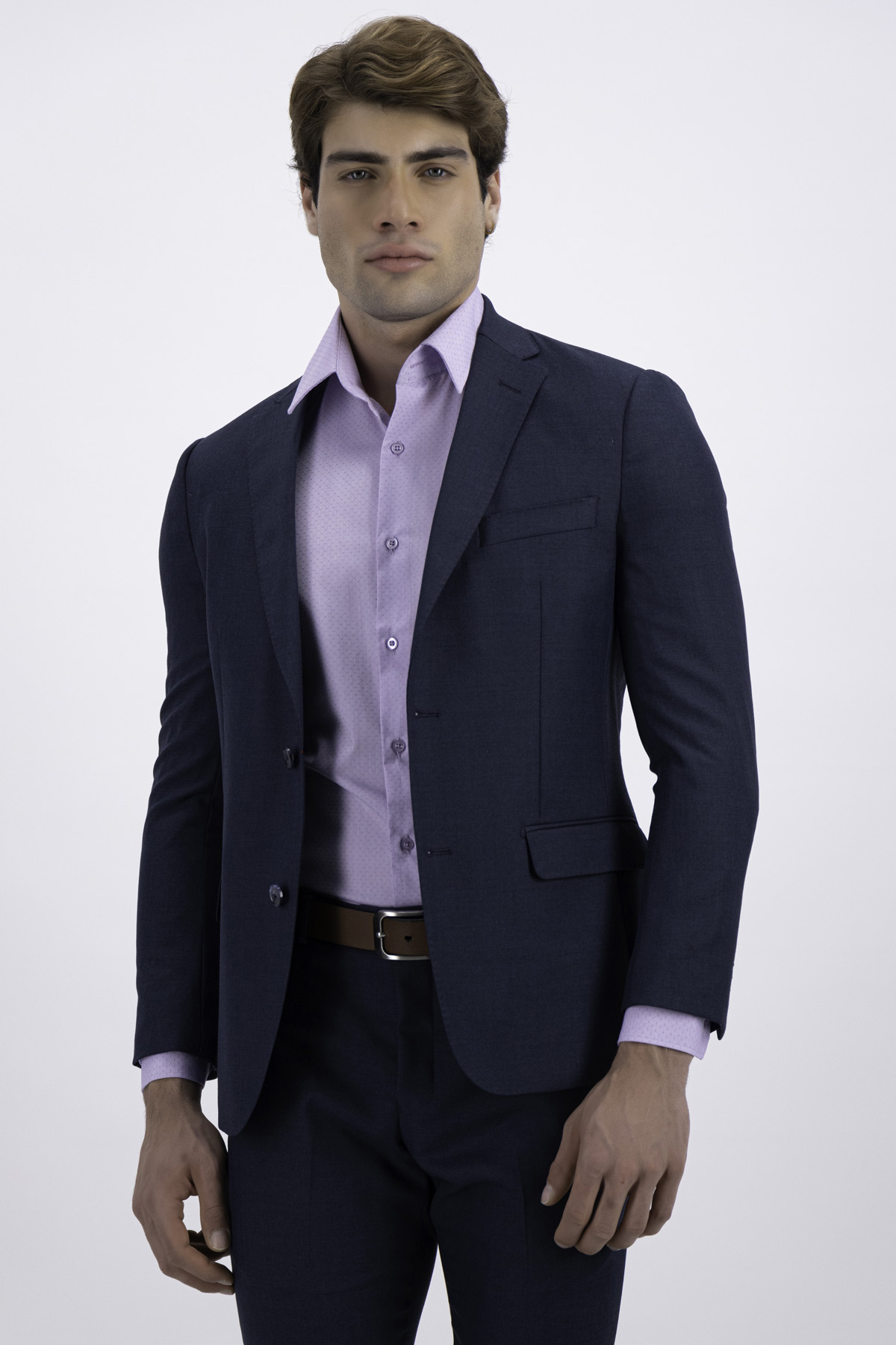 TRAJE SLIM FIT LAMBERTI image number 1