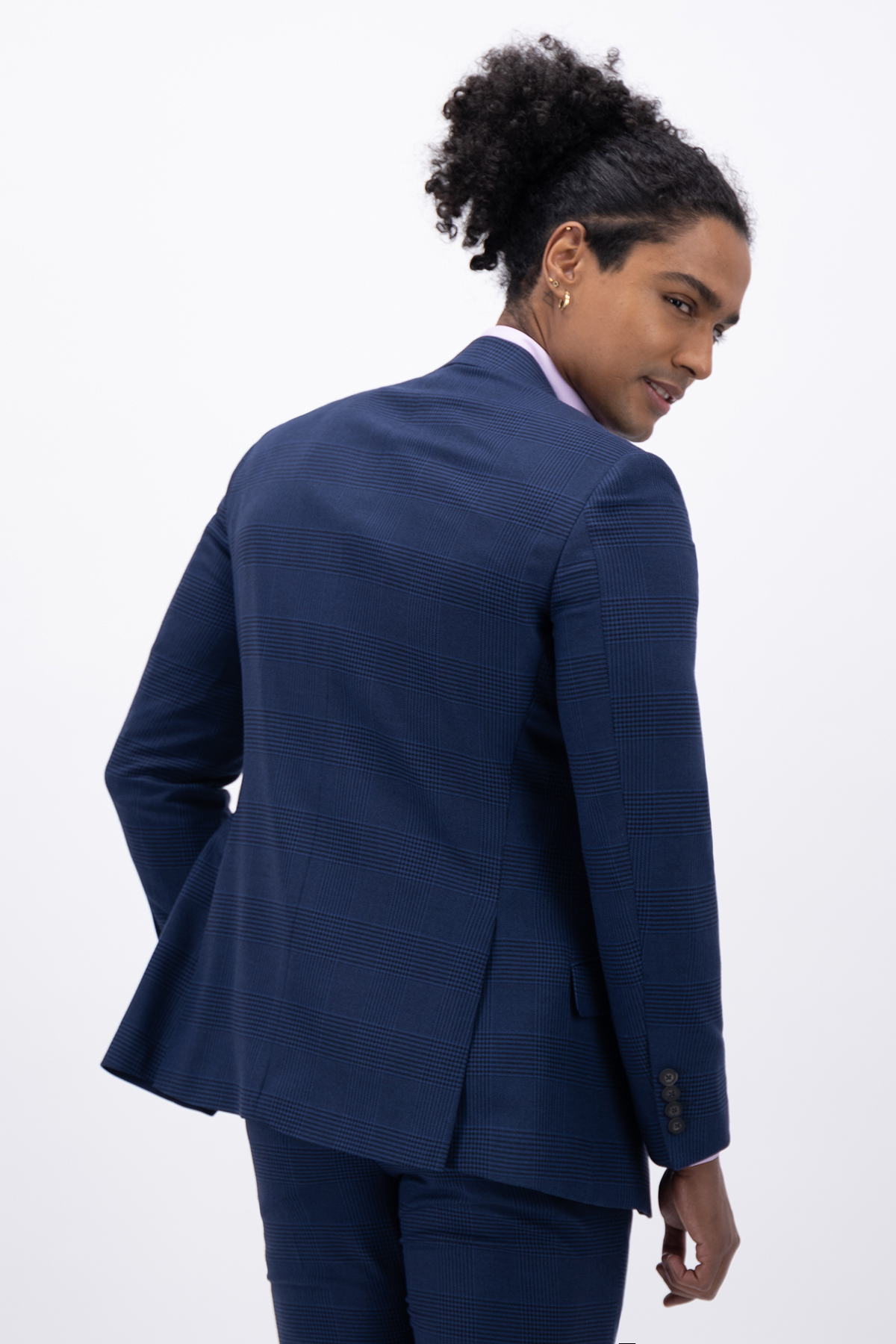 SACO SEPARATE AZUL MARINO SLIM FIT LMENTAL image number 4