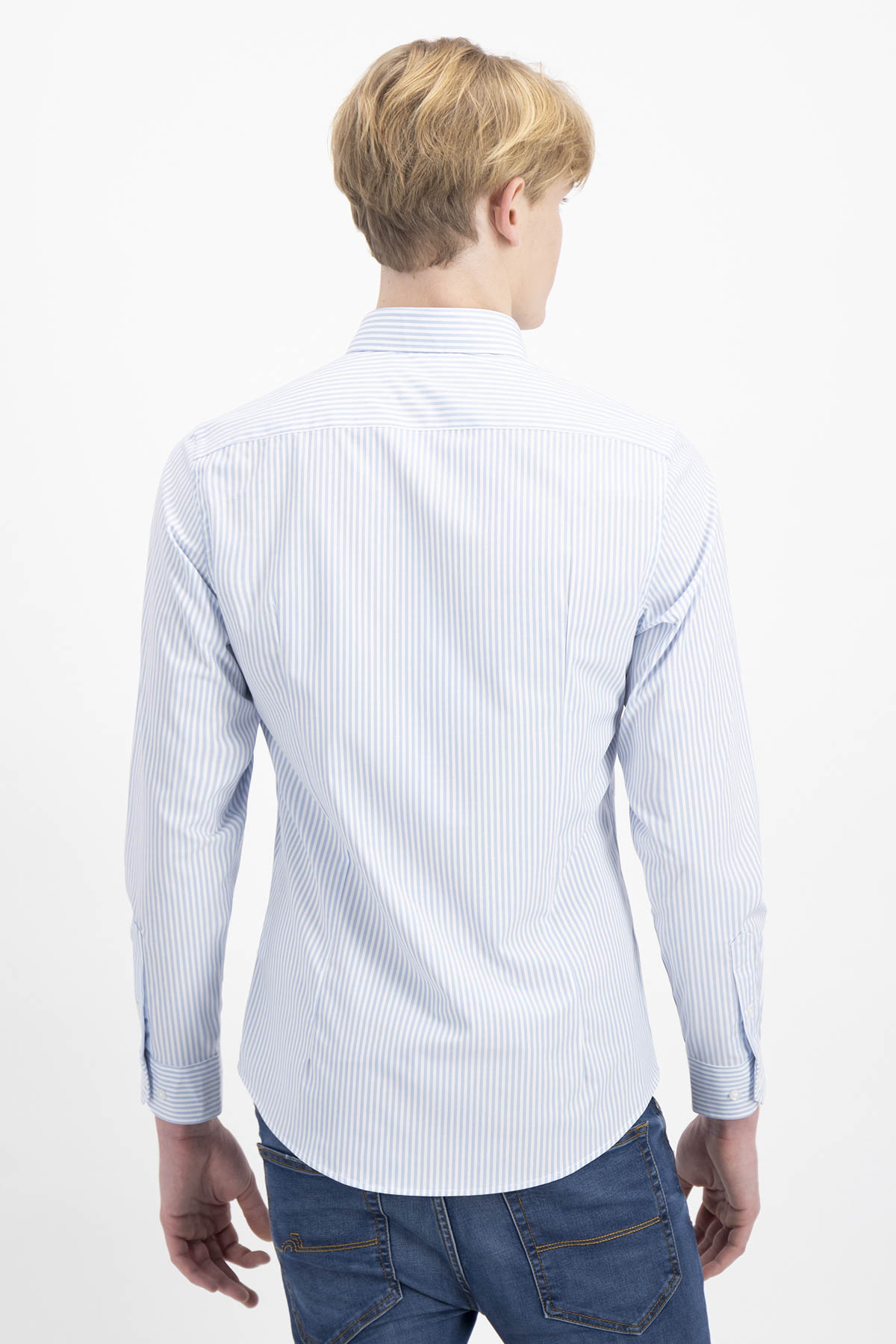 CAMISA FORMAL BAMBOO FIBER SKINNY FIT LMENTAL
